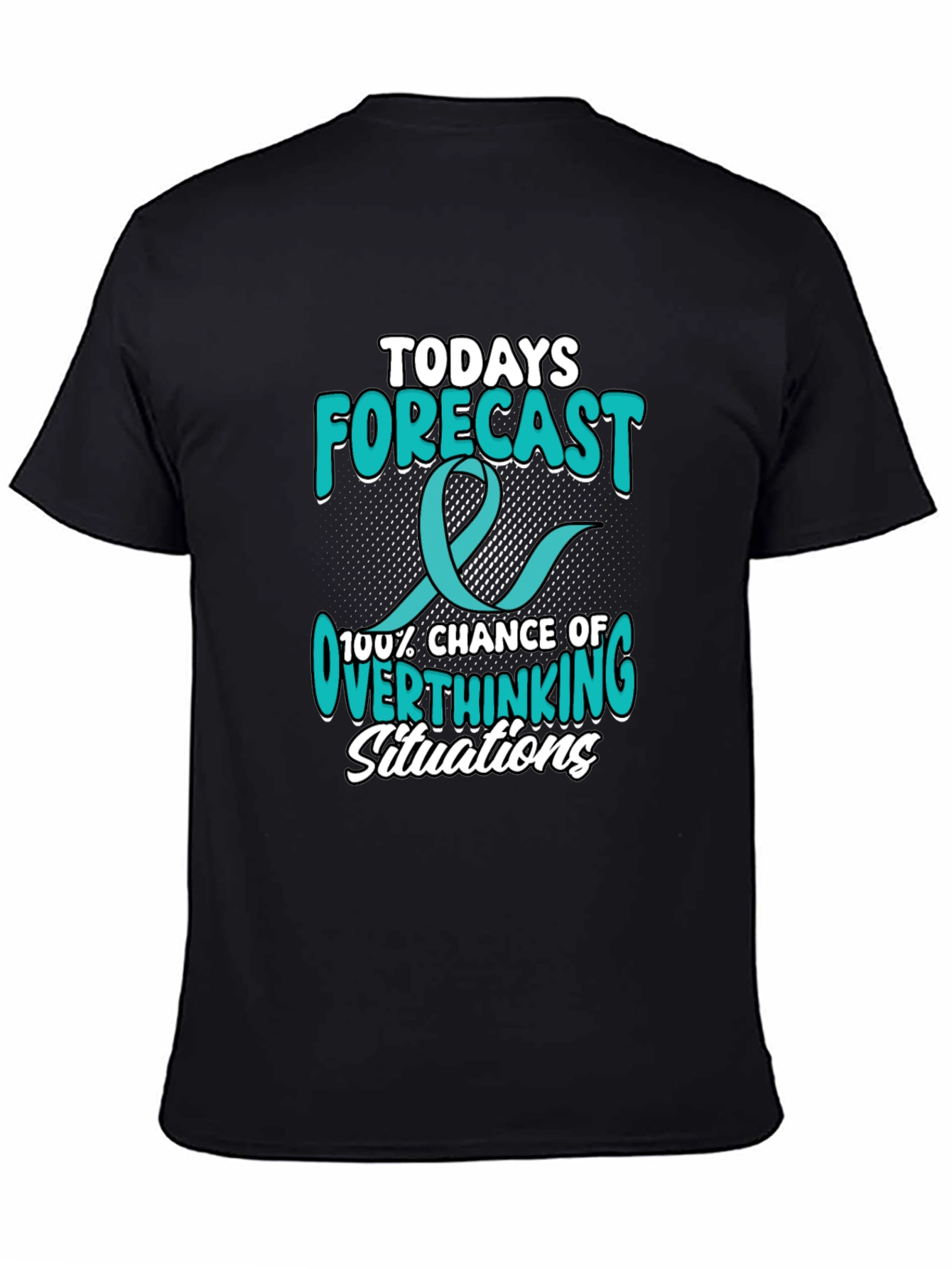 Overthinking Situation Forecast Graphic Tee