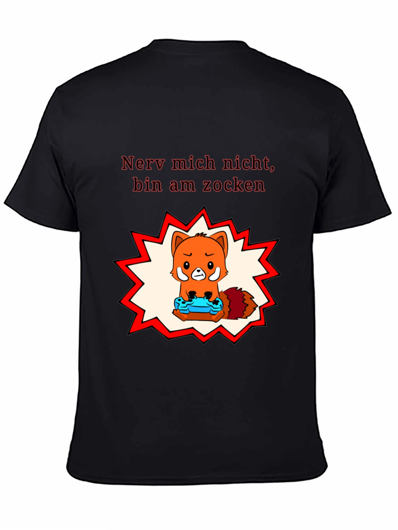 Gamer Fox Tee: Nerv Mich Nicht Bin Am Zocken