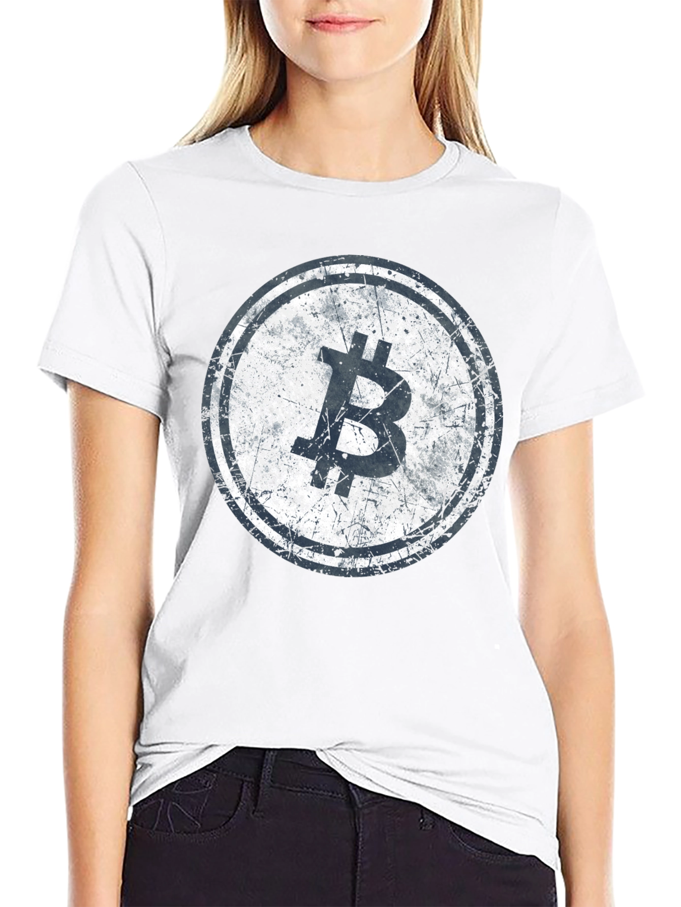 Bitcoin Logo T-Shirt - Crypto Enthusiast Apparel