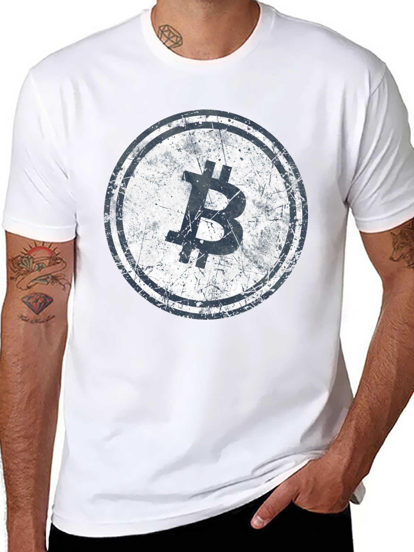 Bitcoin Logo T-Shirt - Crypto Enthusiast Apparel