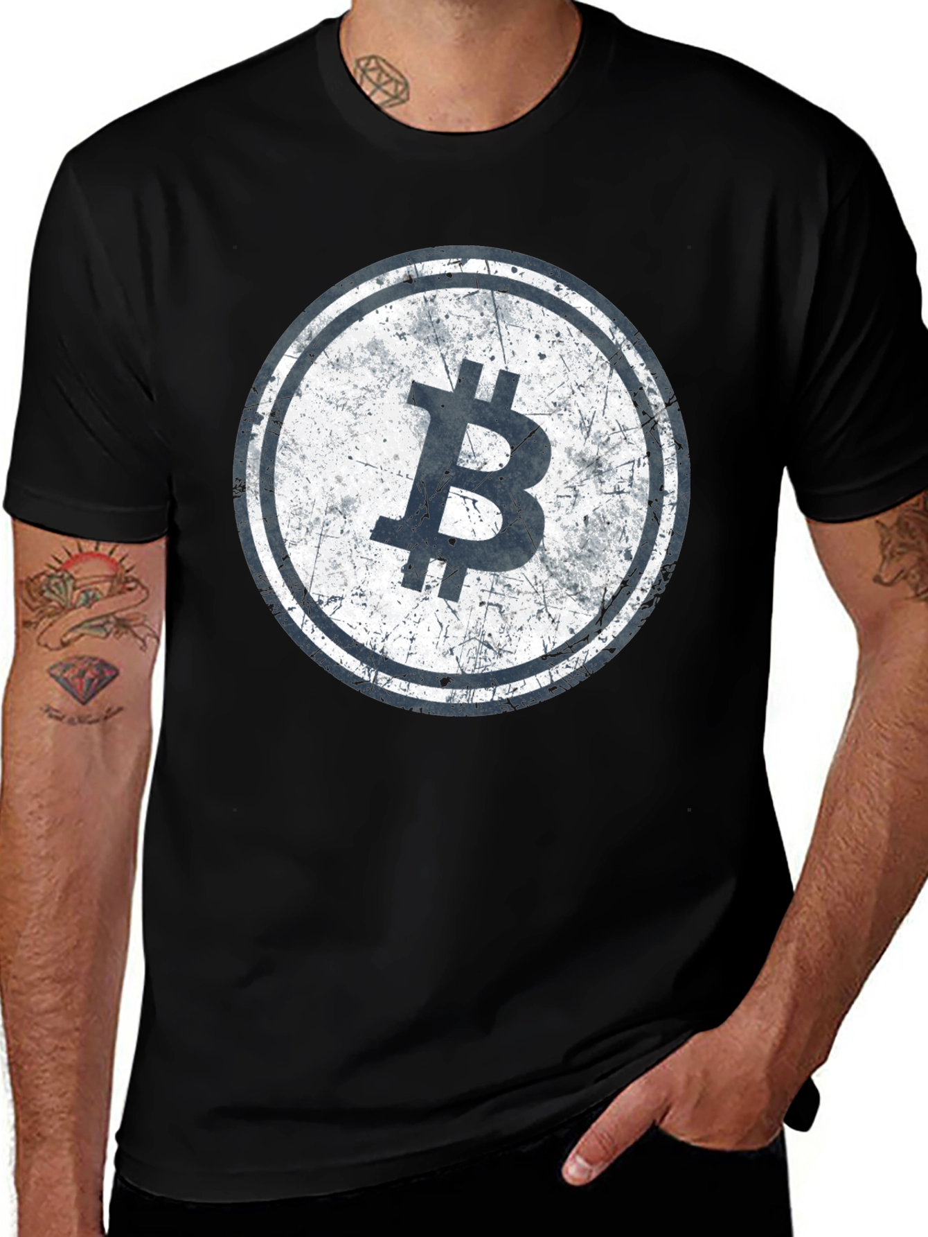 Bitcoin Logo T-Shirt - Crypto Enthusiast Apparel