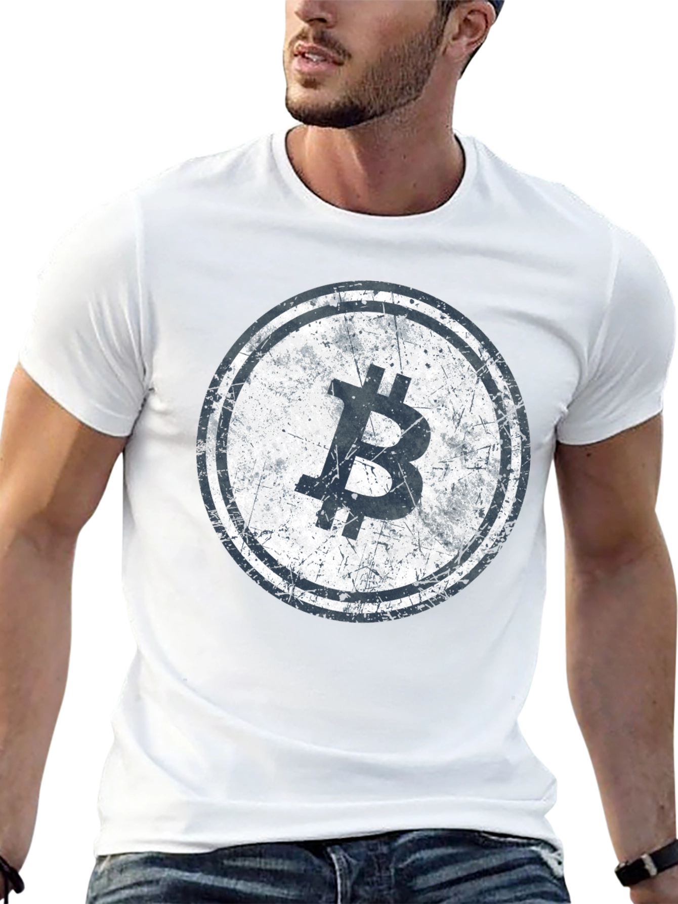 Bitcoin Logo T-Shirt - Crypto Enthusiast Apparel