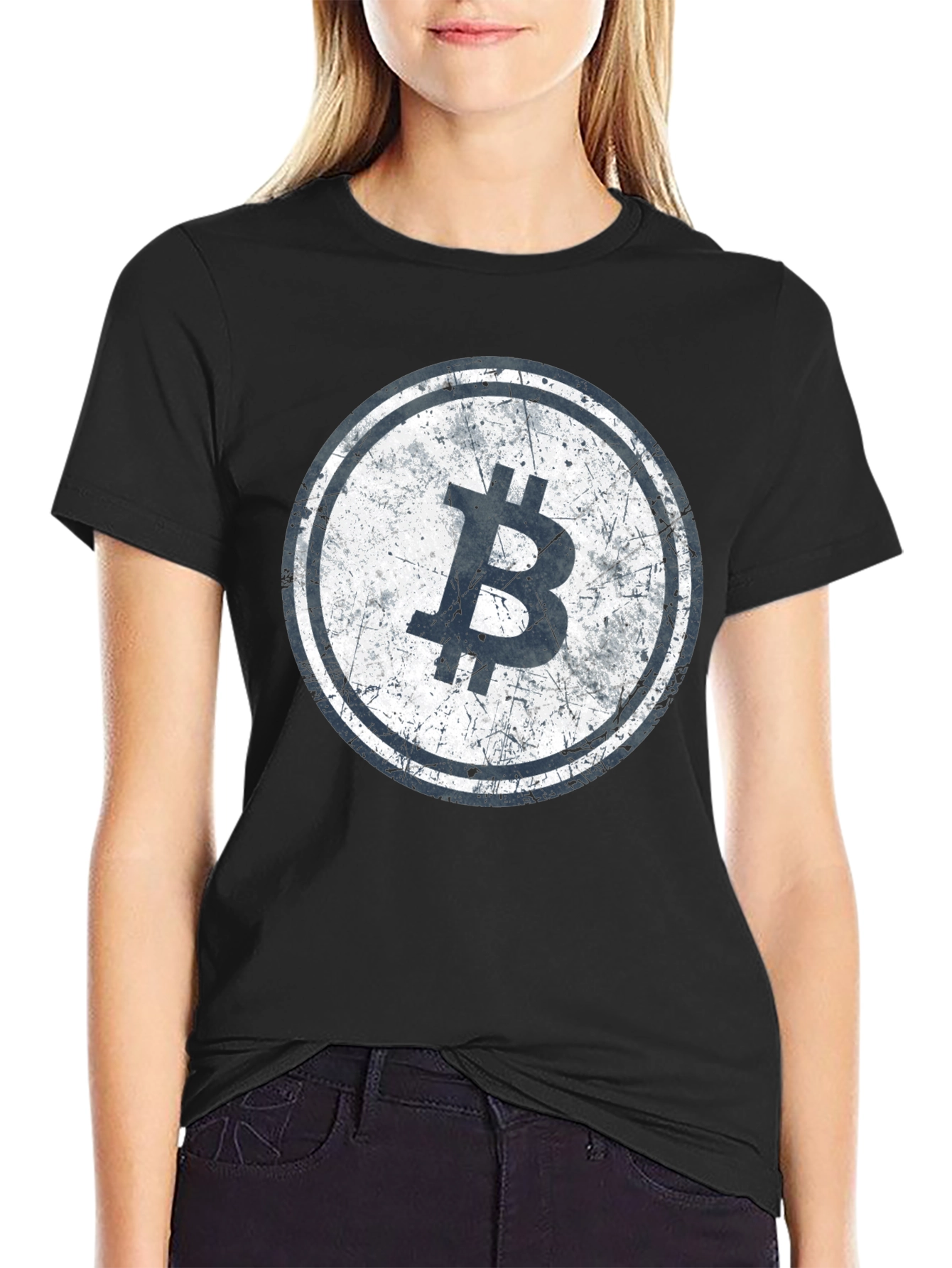 Bitcoin Logo T-Shirt - Crypto Enthusiast Apparel