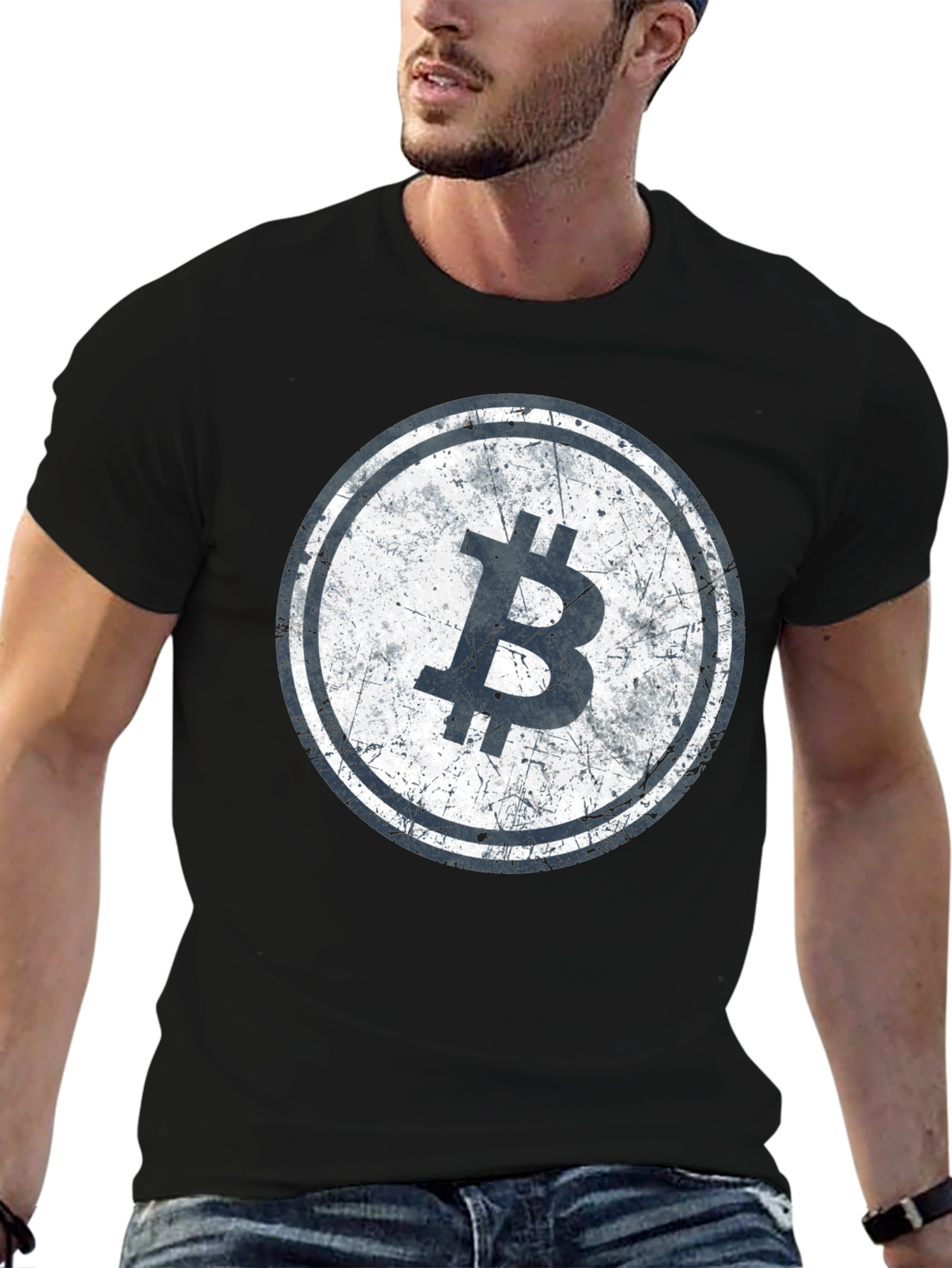 Bitcoin Logo T-Shirt - Crypto Enthusiast Apparel