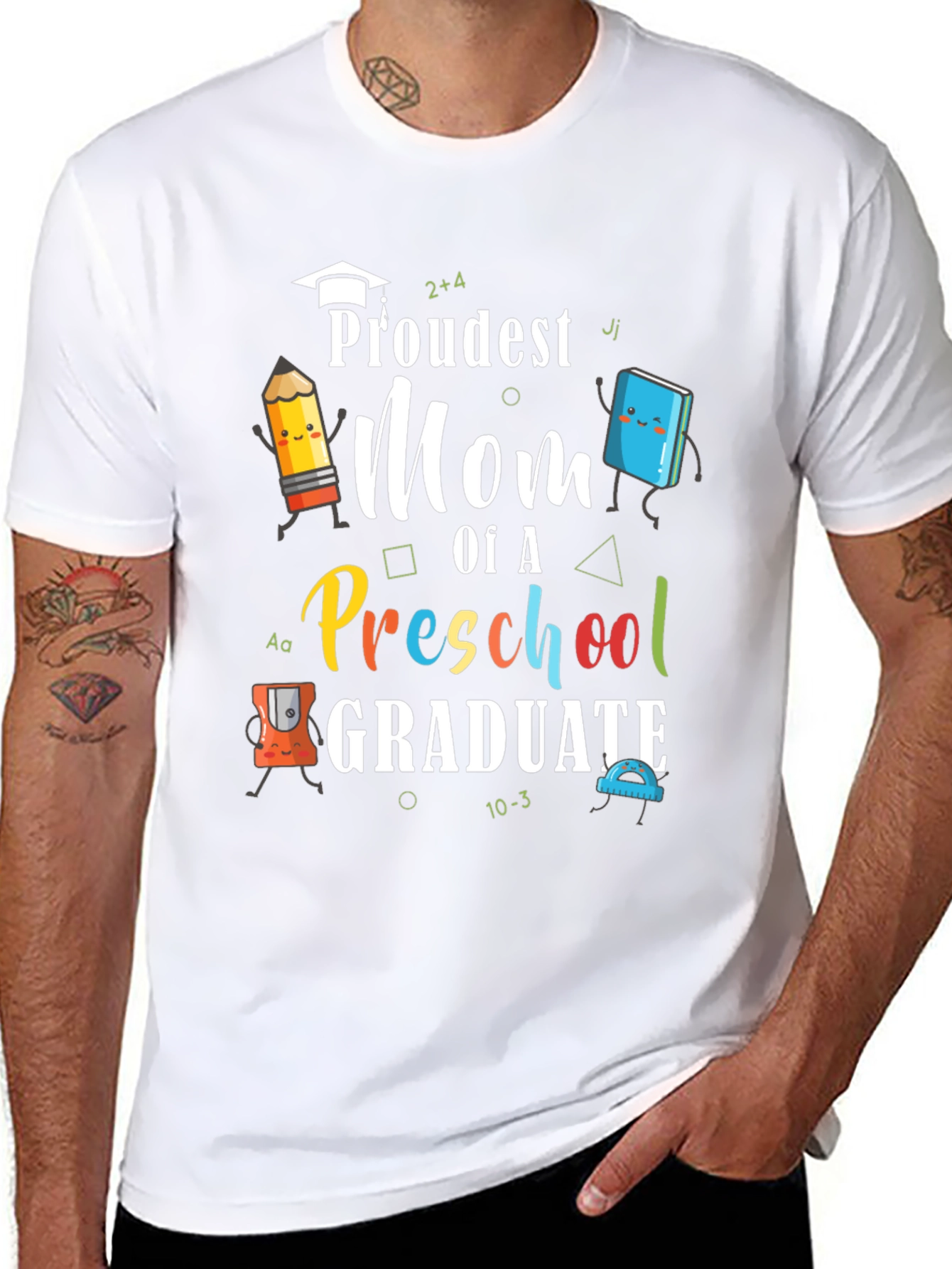 Proudest Mom Preschool Graduate T-Shirt