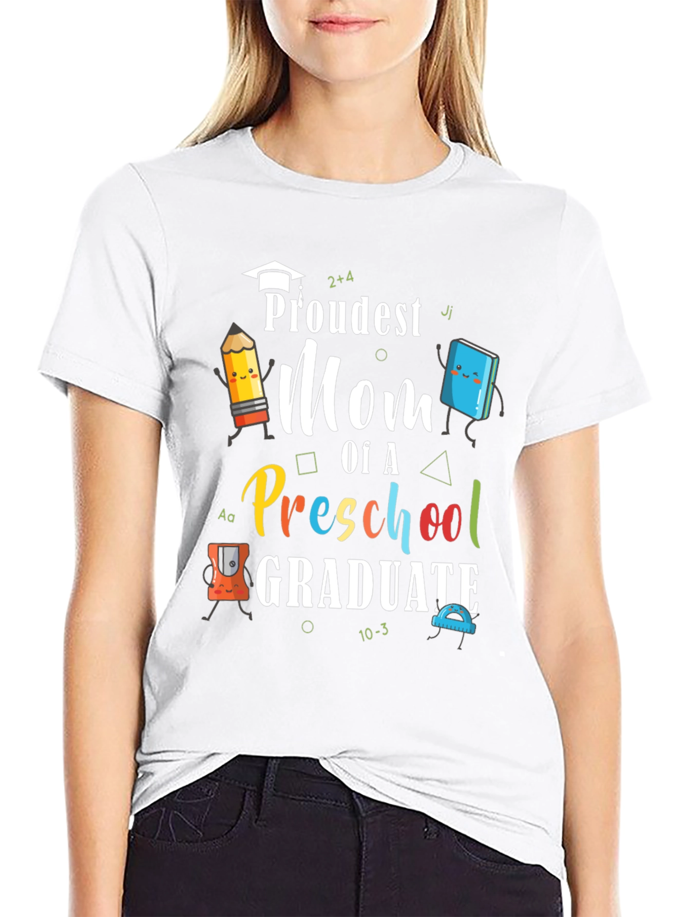 Proudest Mom Preschool Graduate T-Shirt