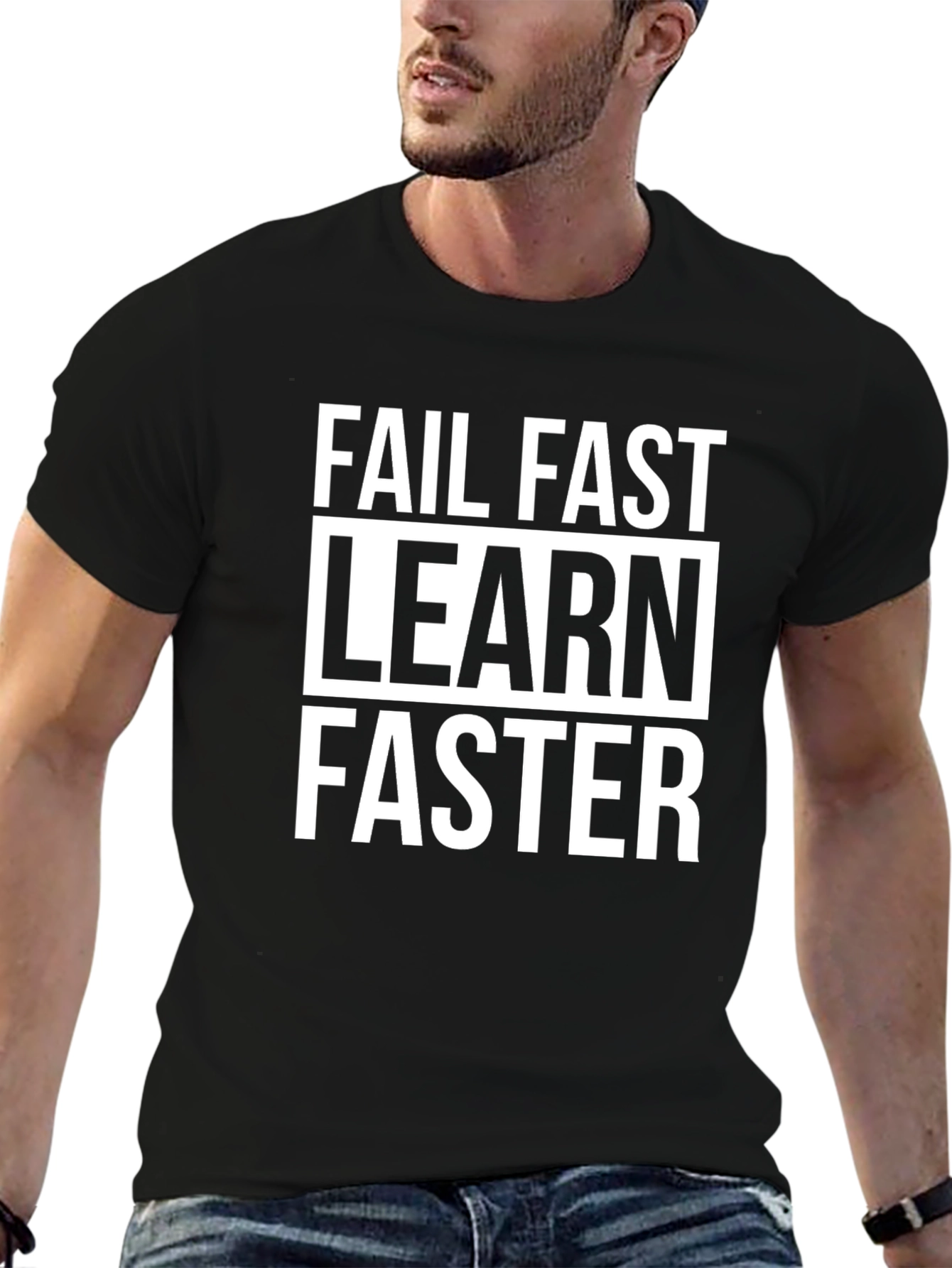 Fail Fast Learn Faster Graphic Tee