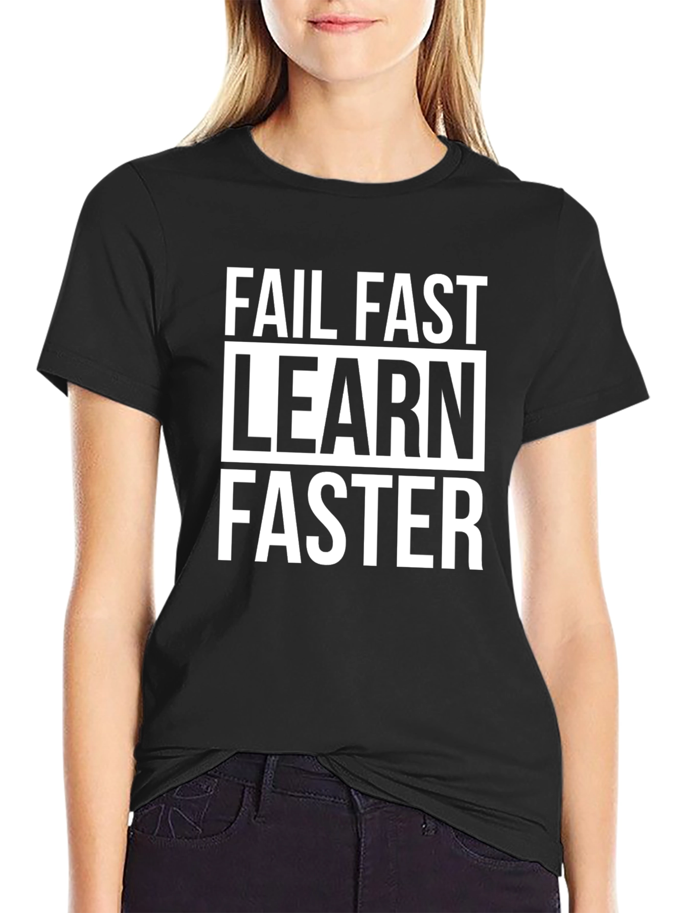 Fail Fast Learn Faster Graphic Tee