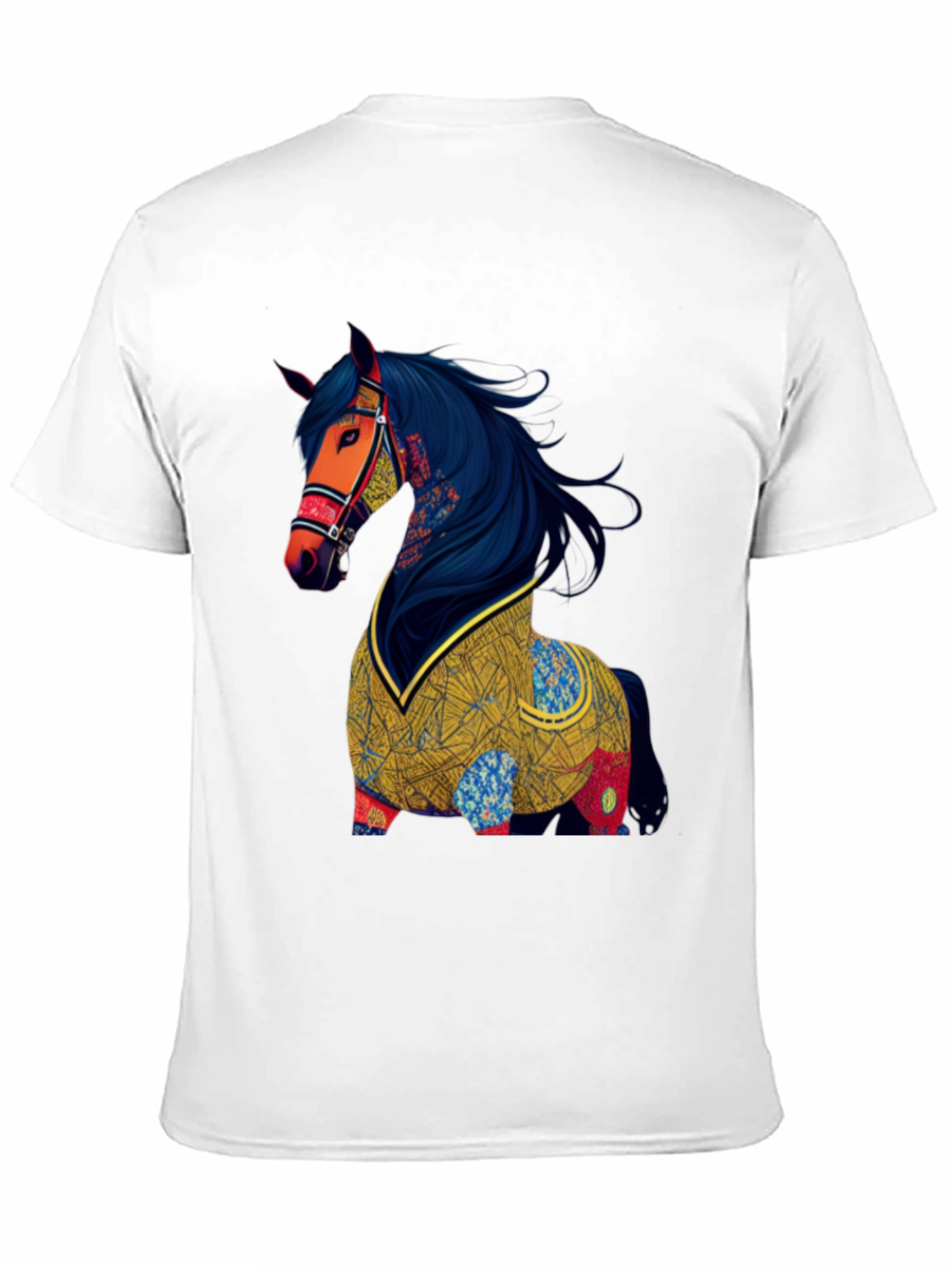 Artistic Horse Graphic T-Shirt