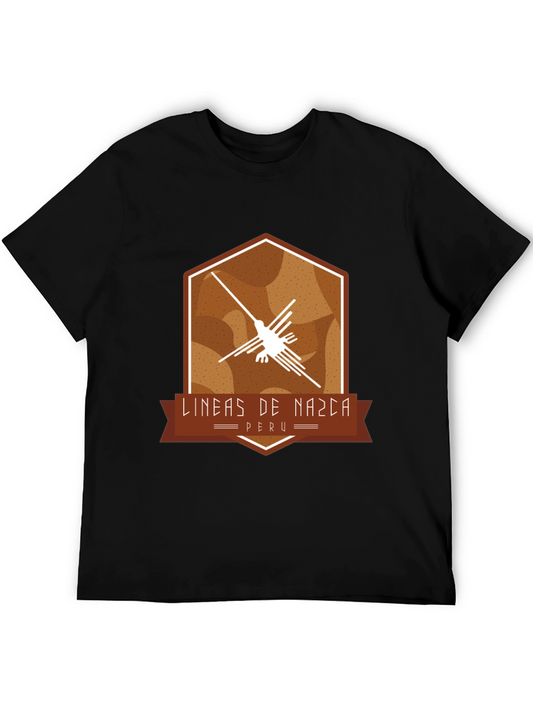 Lines of Nazca Peru T-Shirt Unique Design