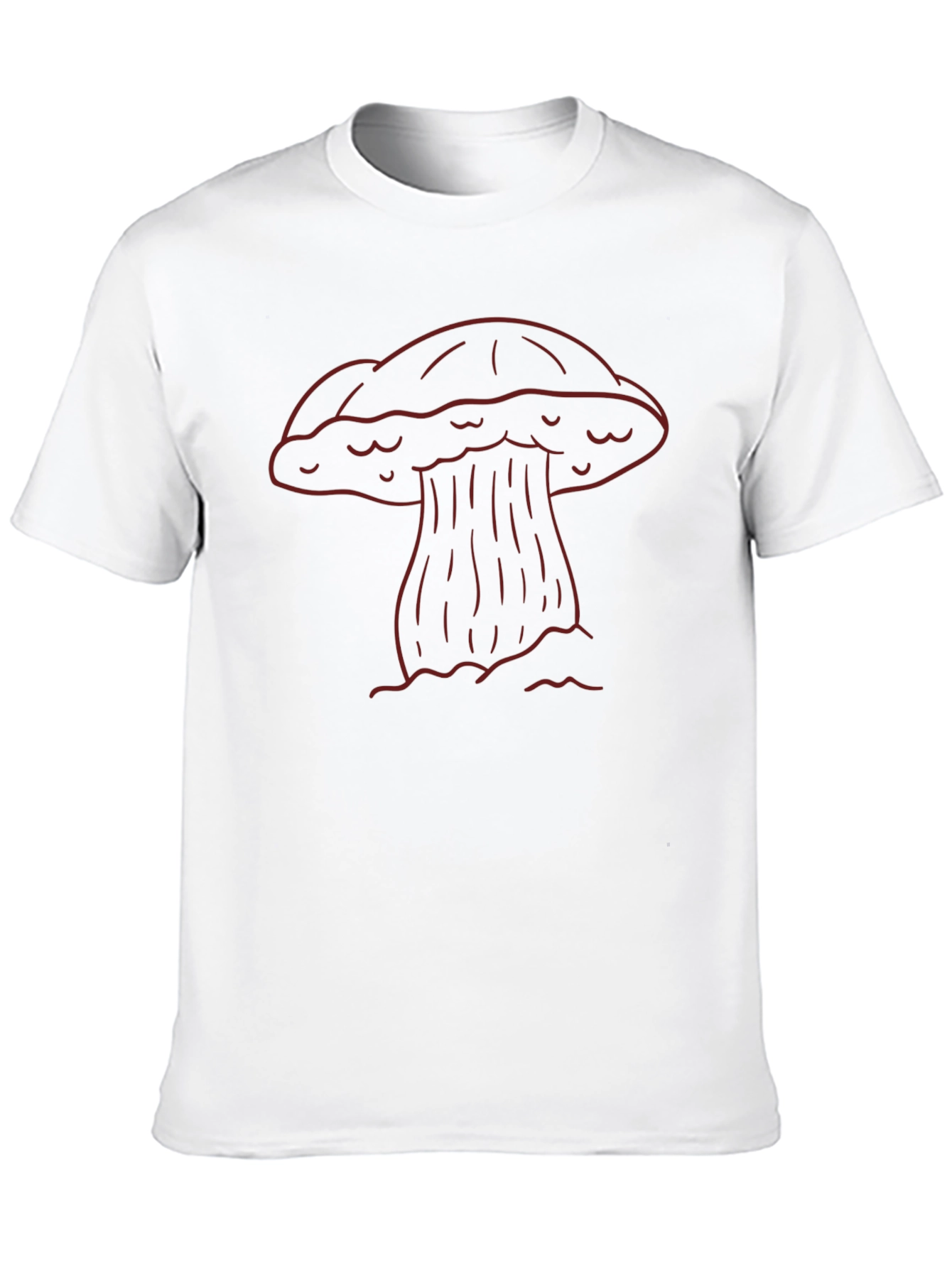 Mushroom Graphic Tee - Unique Nature Design