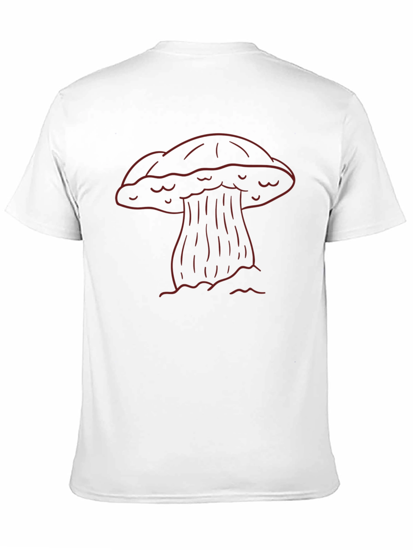 Mushroom Graphic Tee - Unique Nature Design