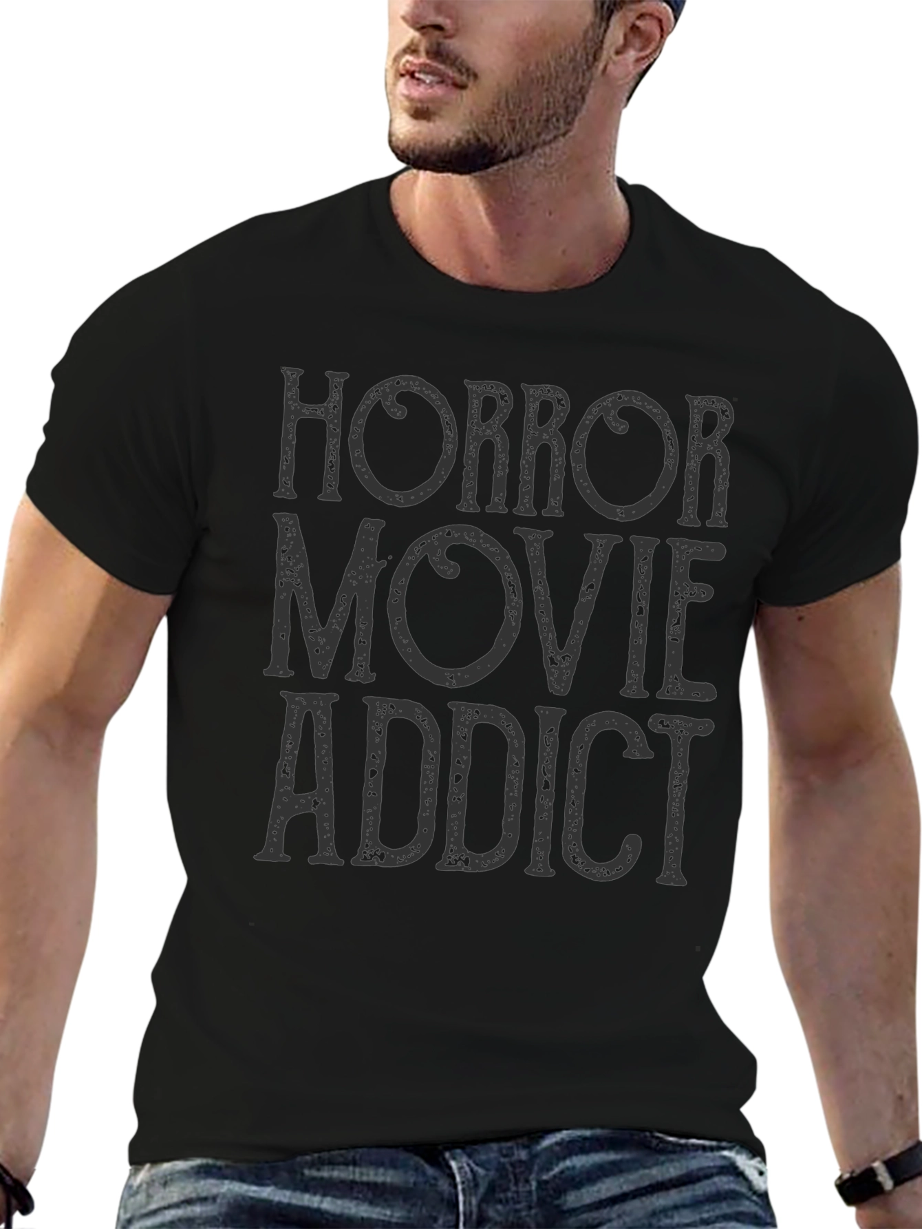 Horror Movie Addict T-Shirt