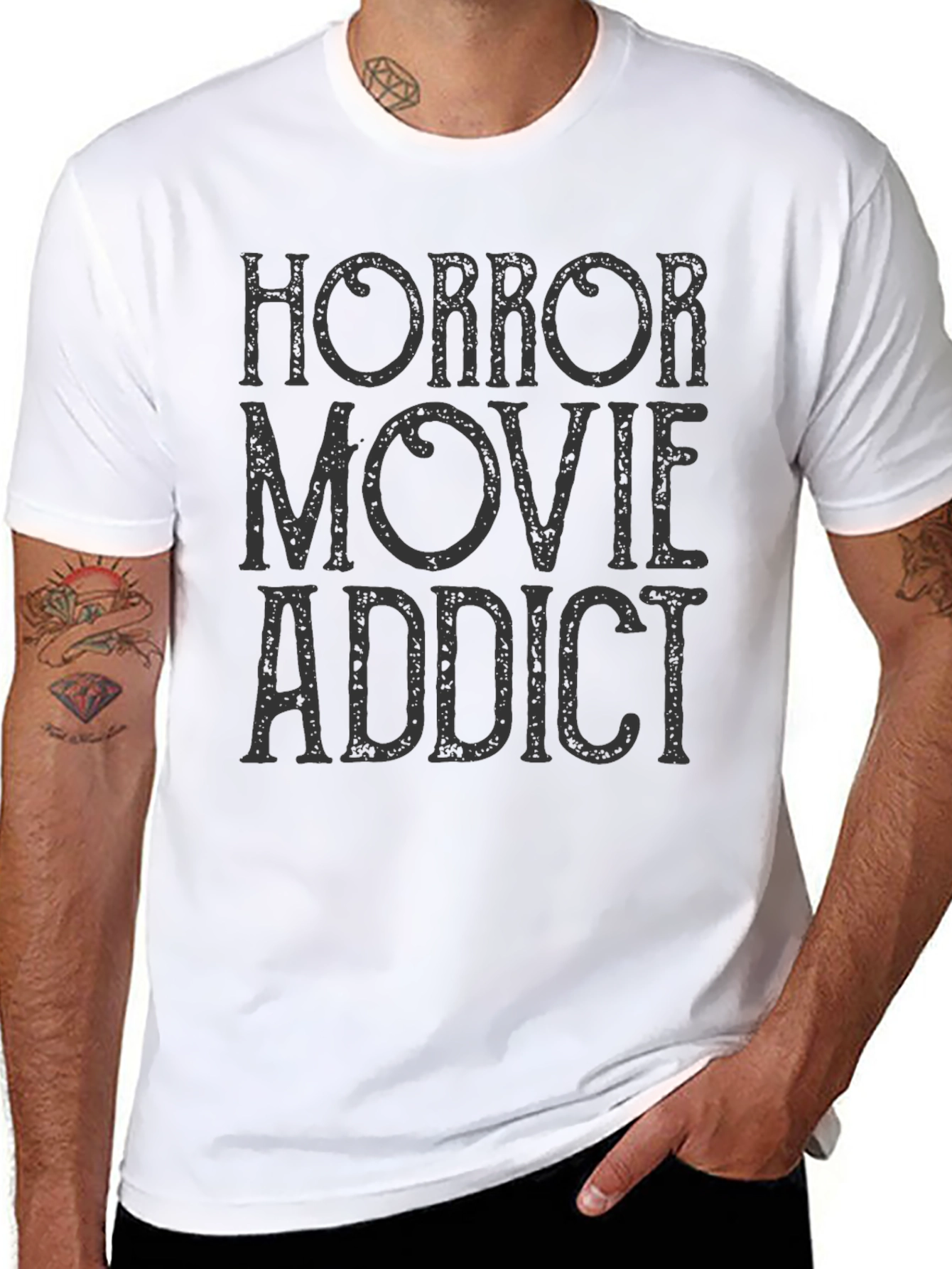 Horror Movie Addict T-Shirt