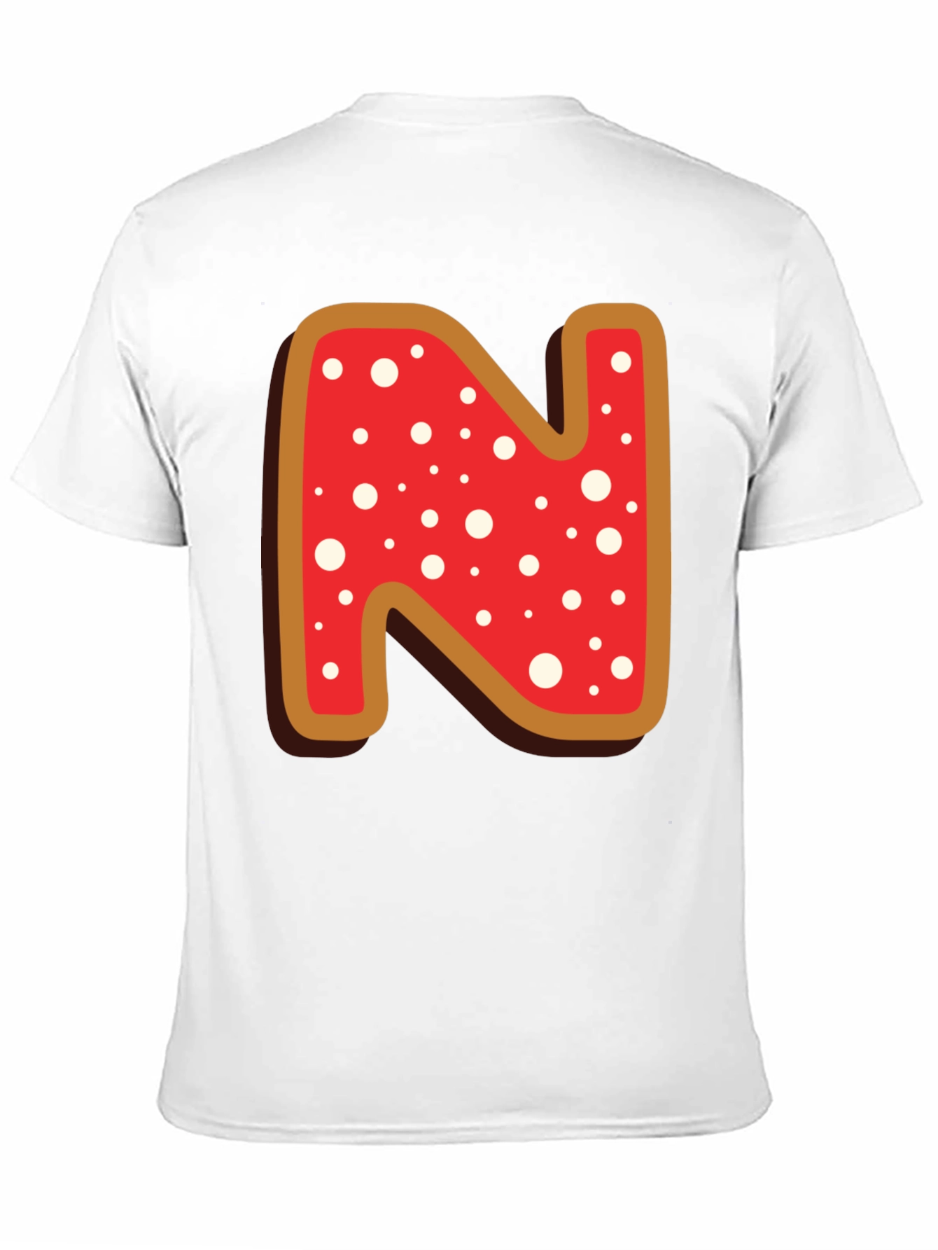 Letter N Cookie T-Shirt