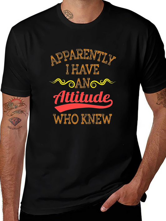 Attitude T-Shirt - Funny Graphic Tee