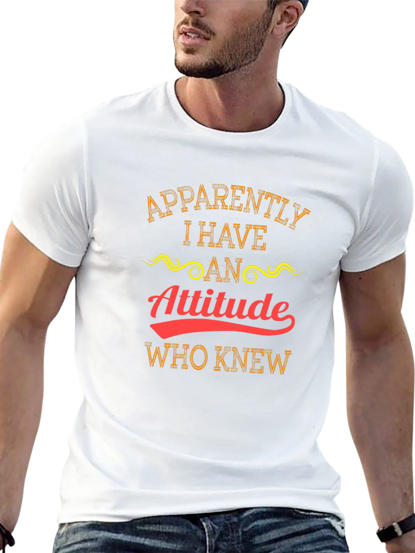 Attitude T-Shirt - Funny Graphic Tee