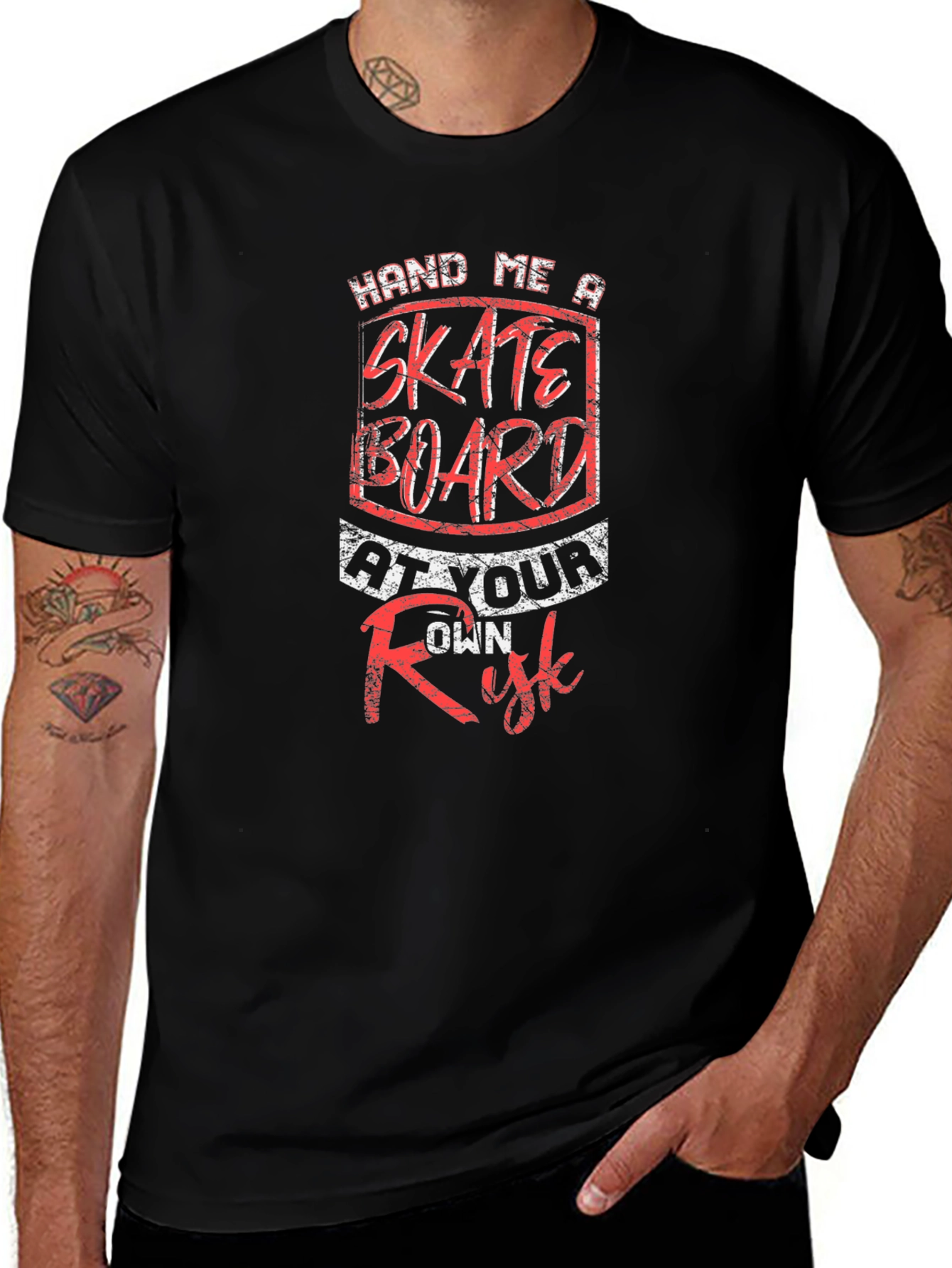 Hand Me A Skateboard T-Shirt