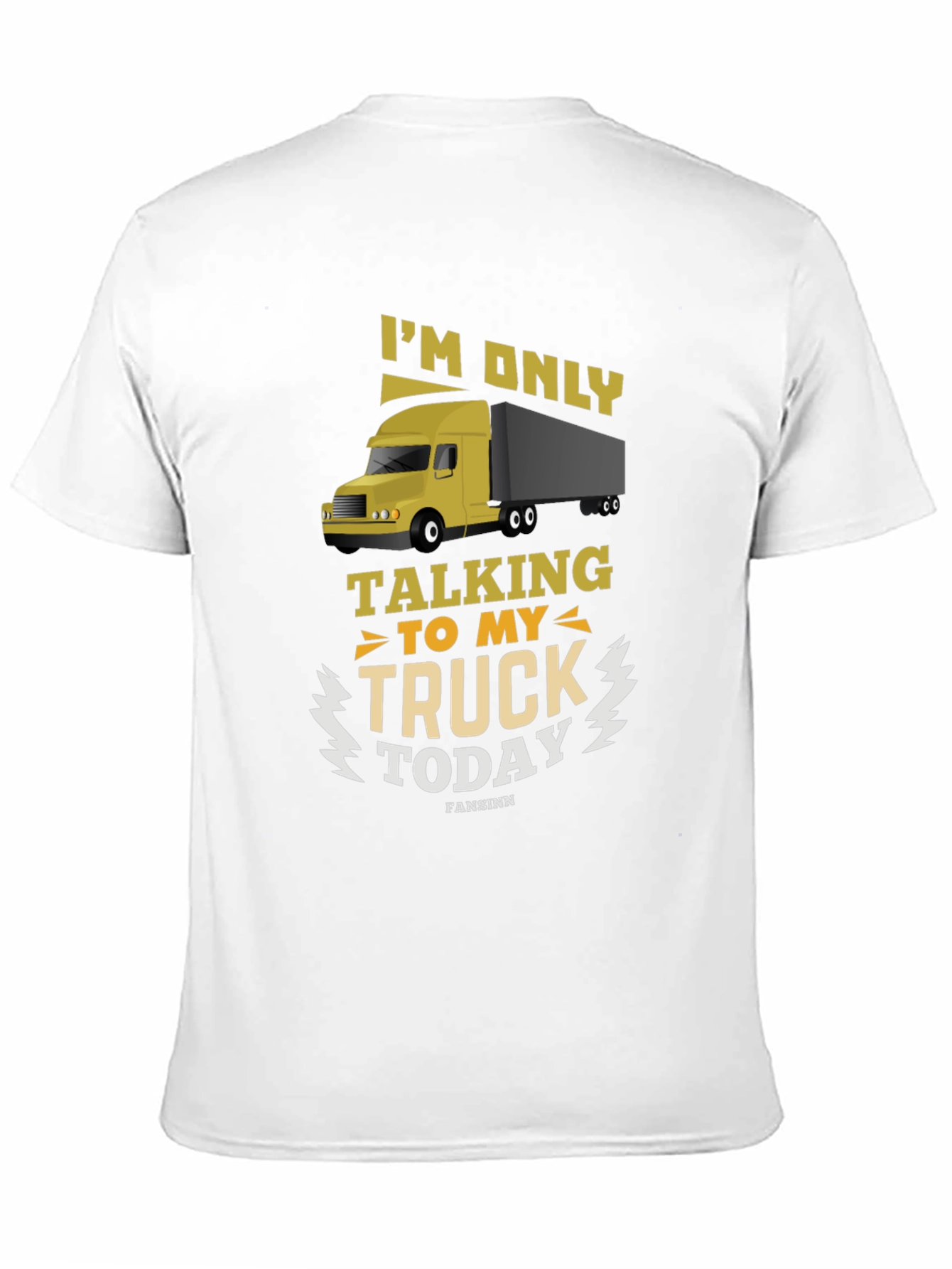 Truckers Talking to My Truck Black T-Shirt