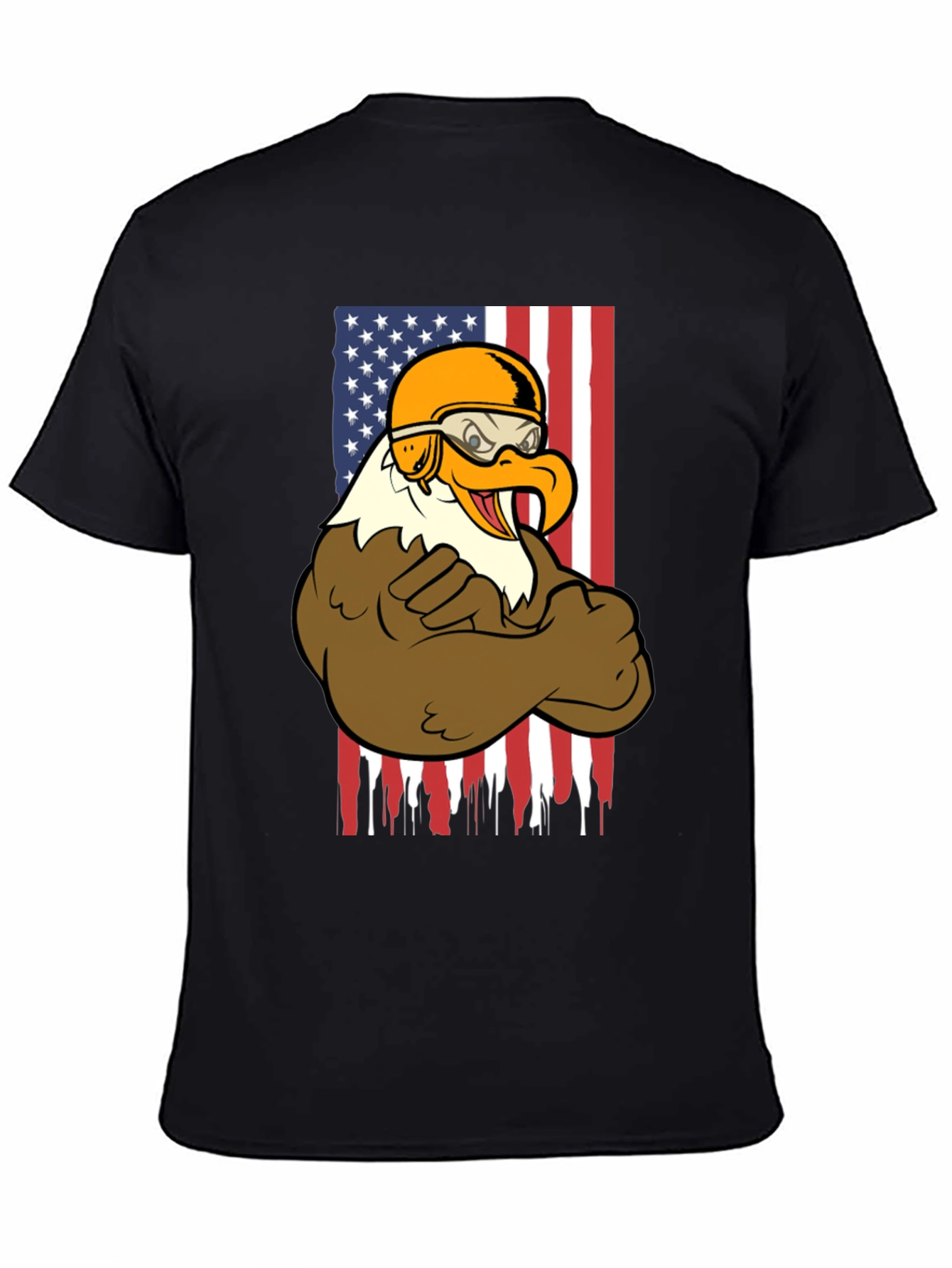 American Eagle Biker Graphic T-Shirt