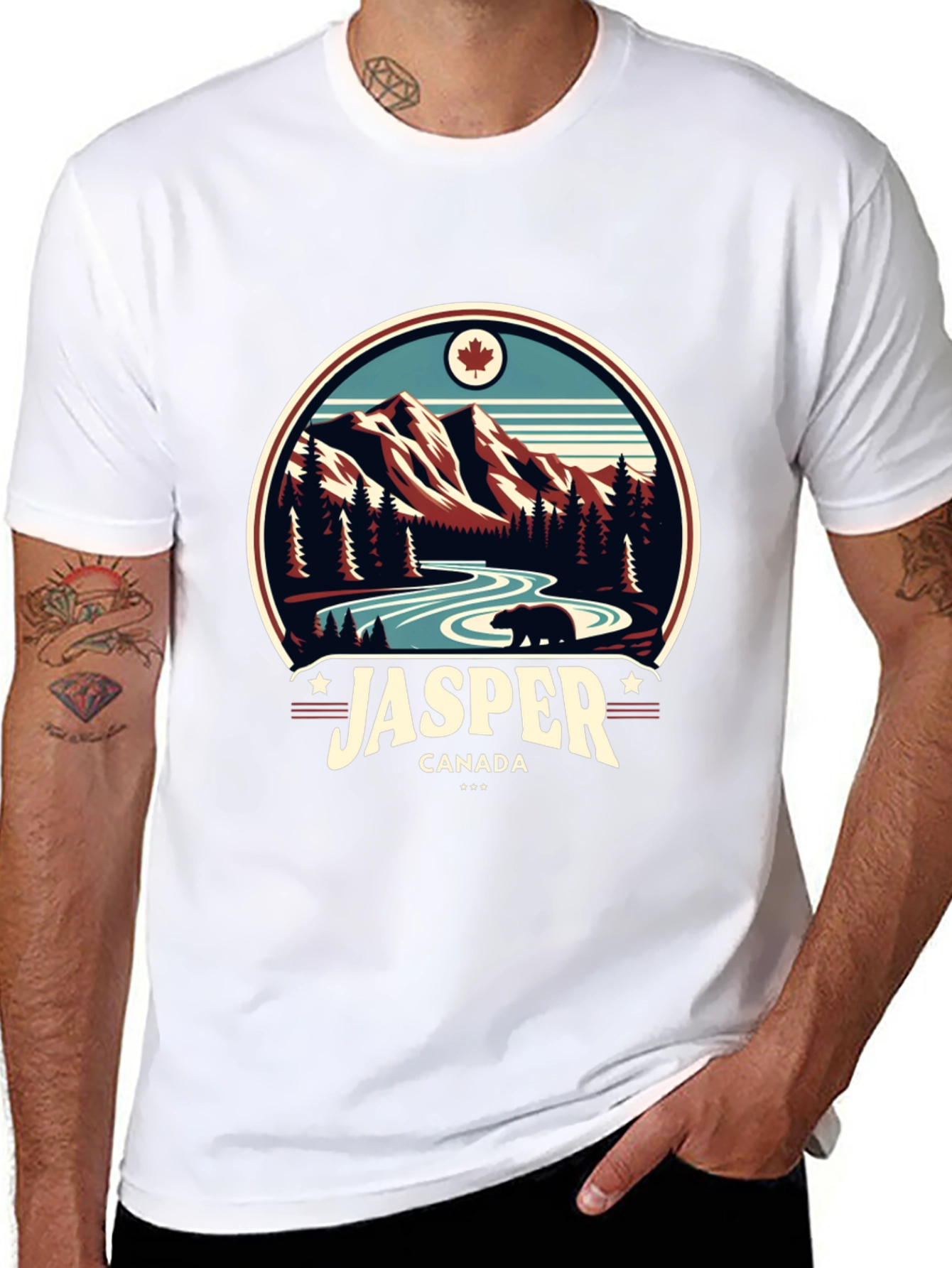 Jasper Canada Mountain T-Shirt