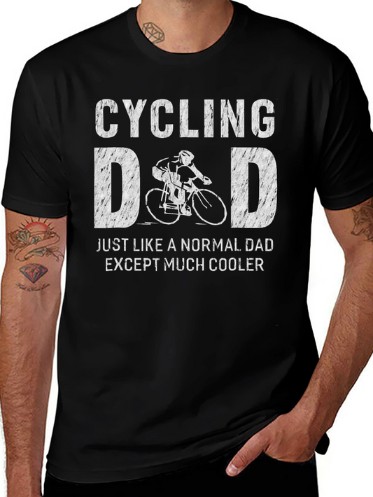 Cycling Dad T-Shirt - Cool Fathers Day Gift!
