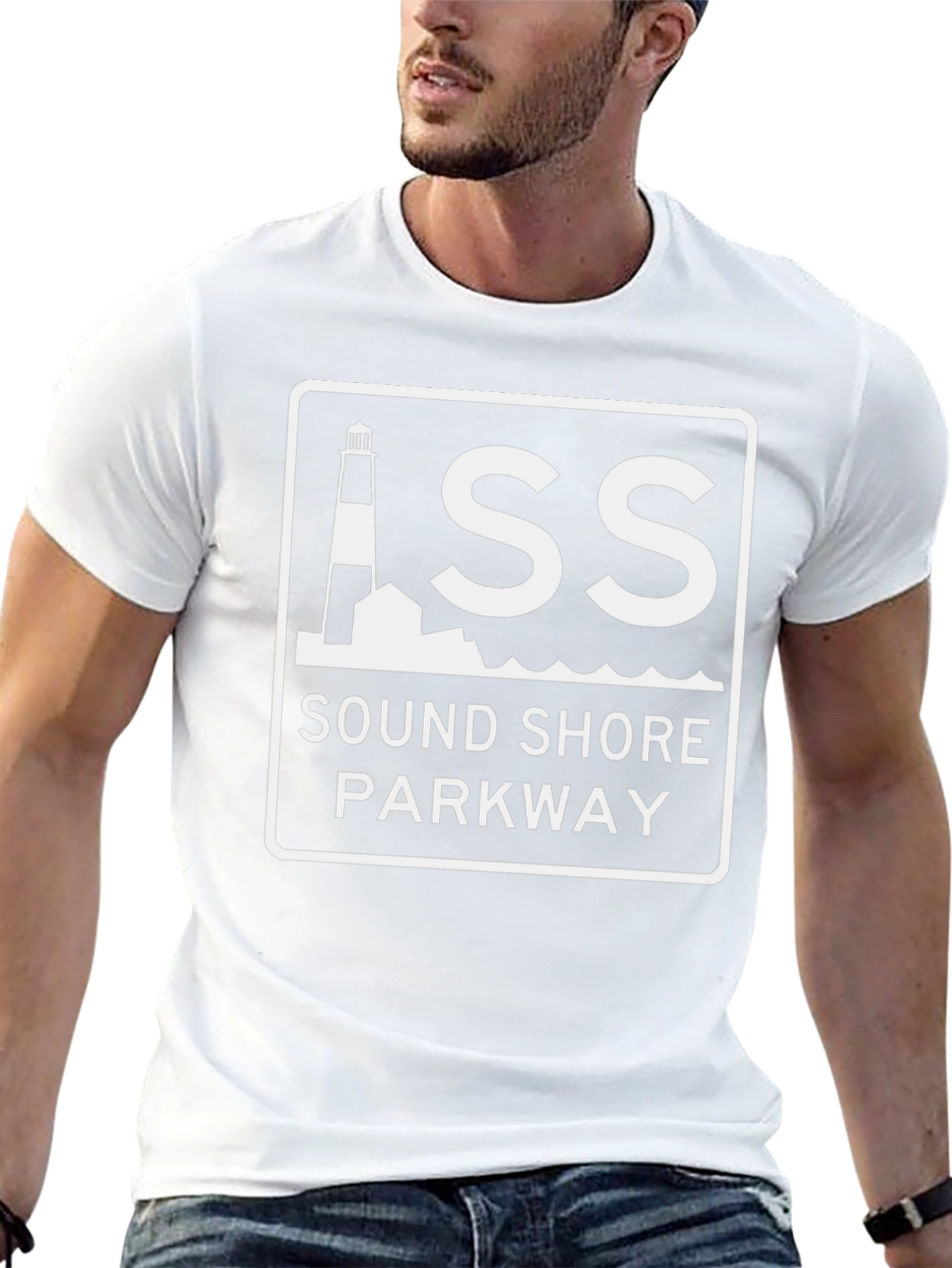 Sound Shore Parkway T-Shirt Black