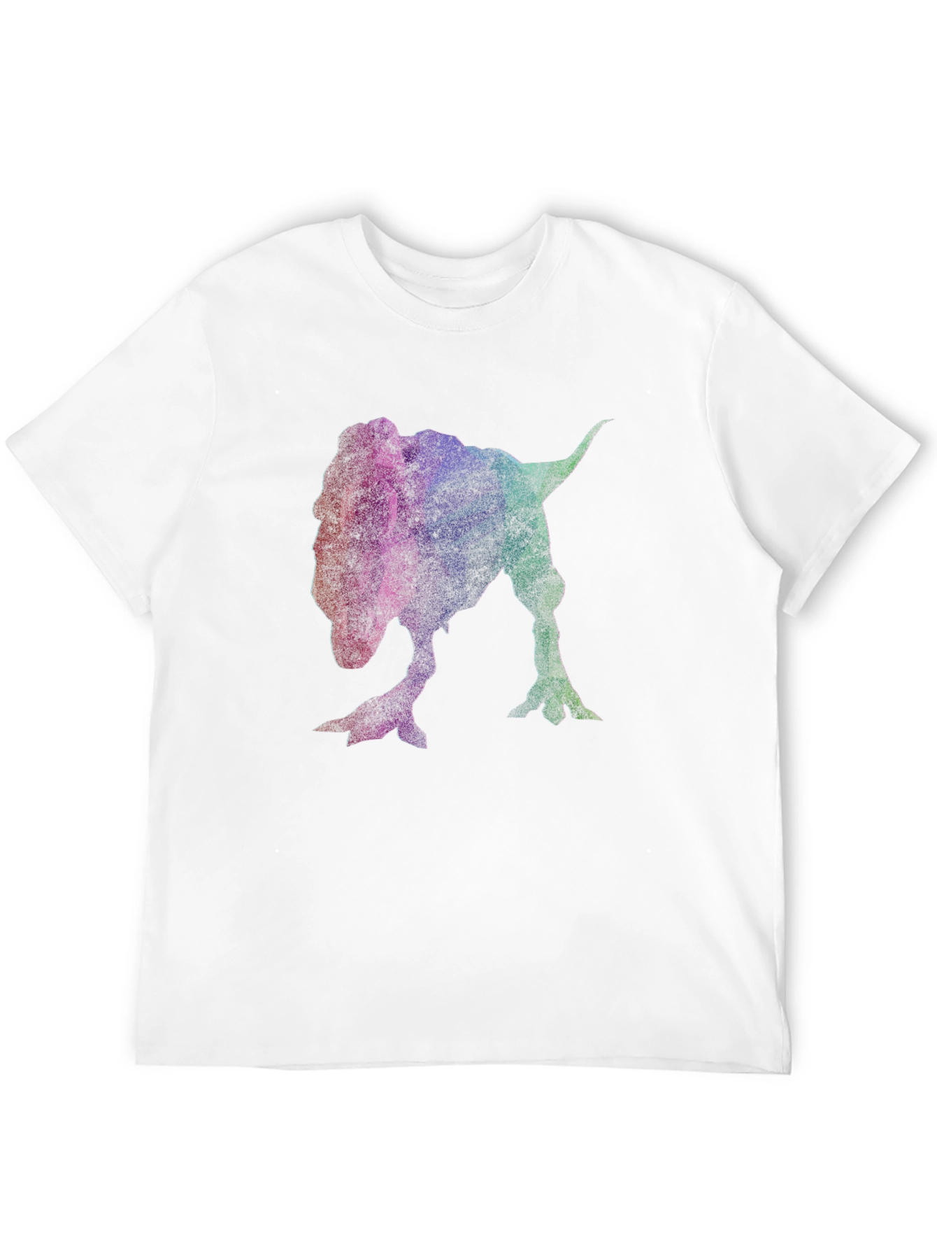 Dinosaur Graphic Print Crew Neck T-Shirt