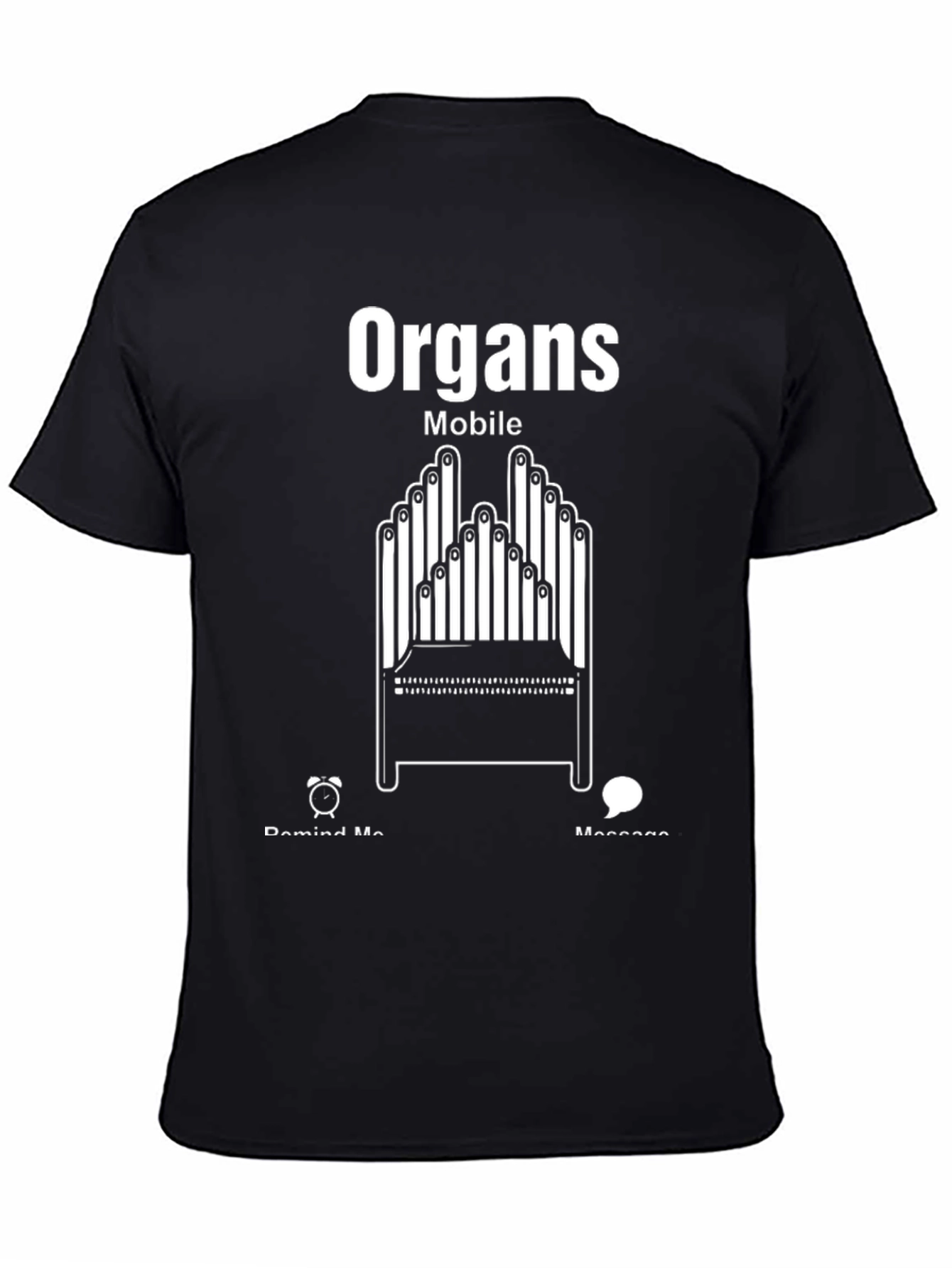 Mobile Organs Graphic Tee - Black T-Shirt