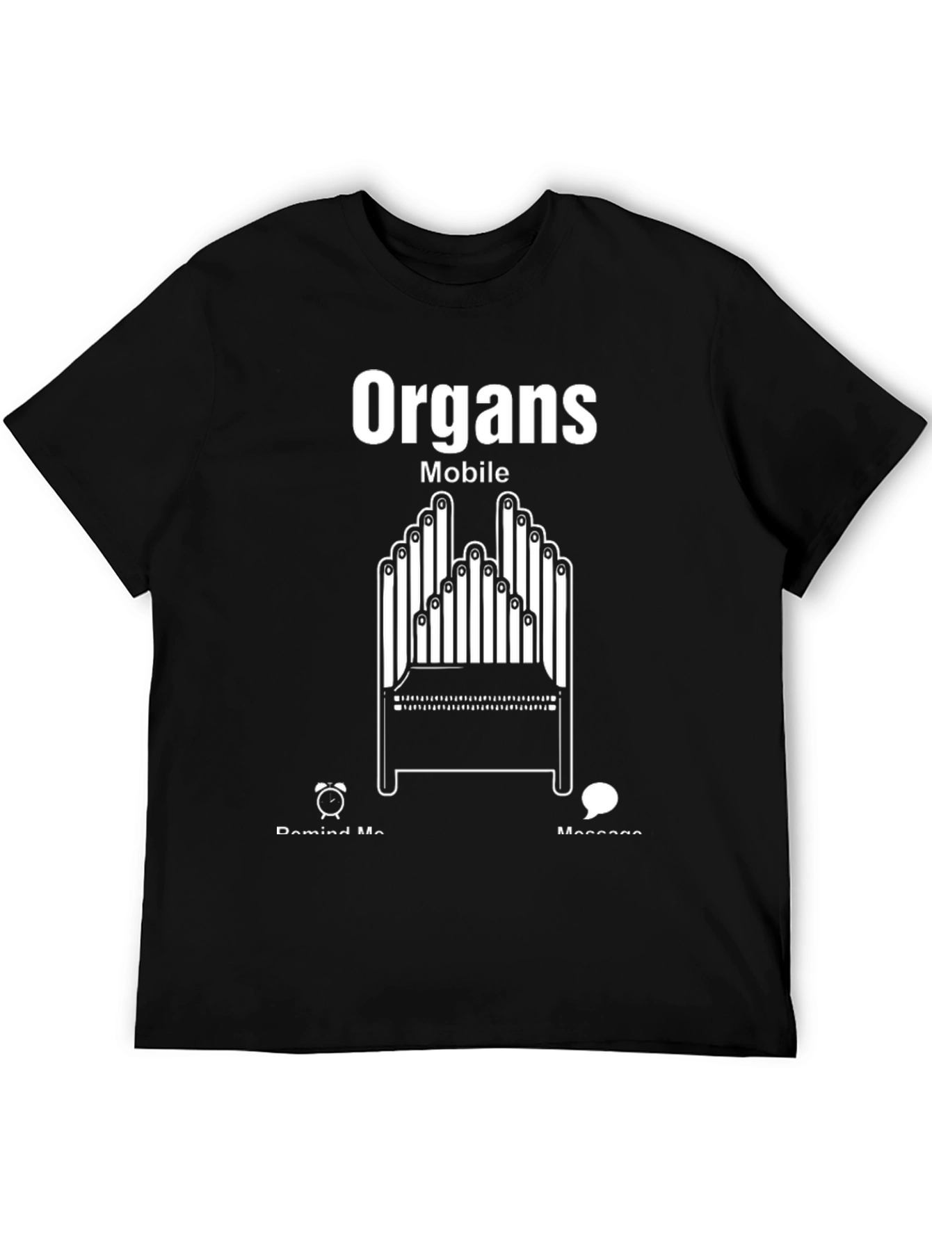 Mobile Organs Graphic Tee - Black T-Shirt