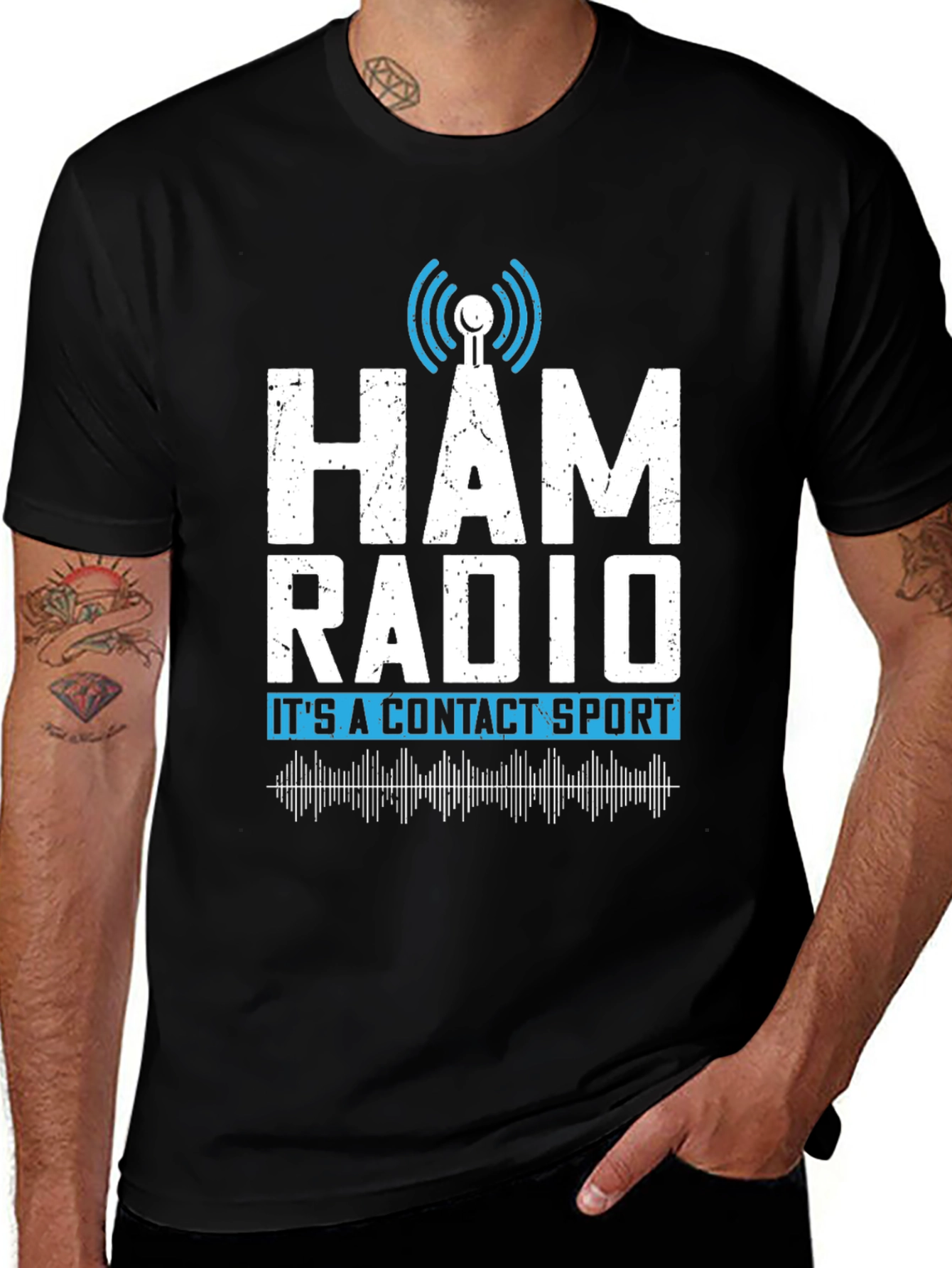 Ham Radio Operator Contact Sport T-Shirt