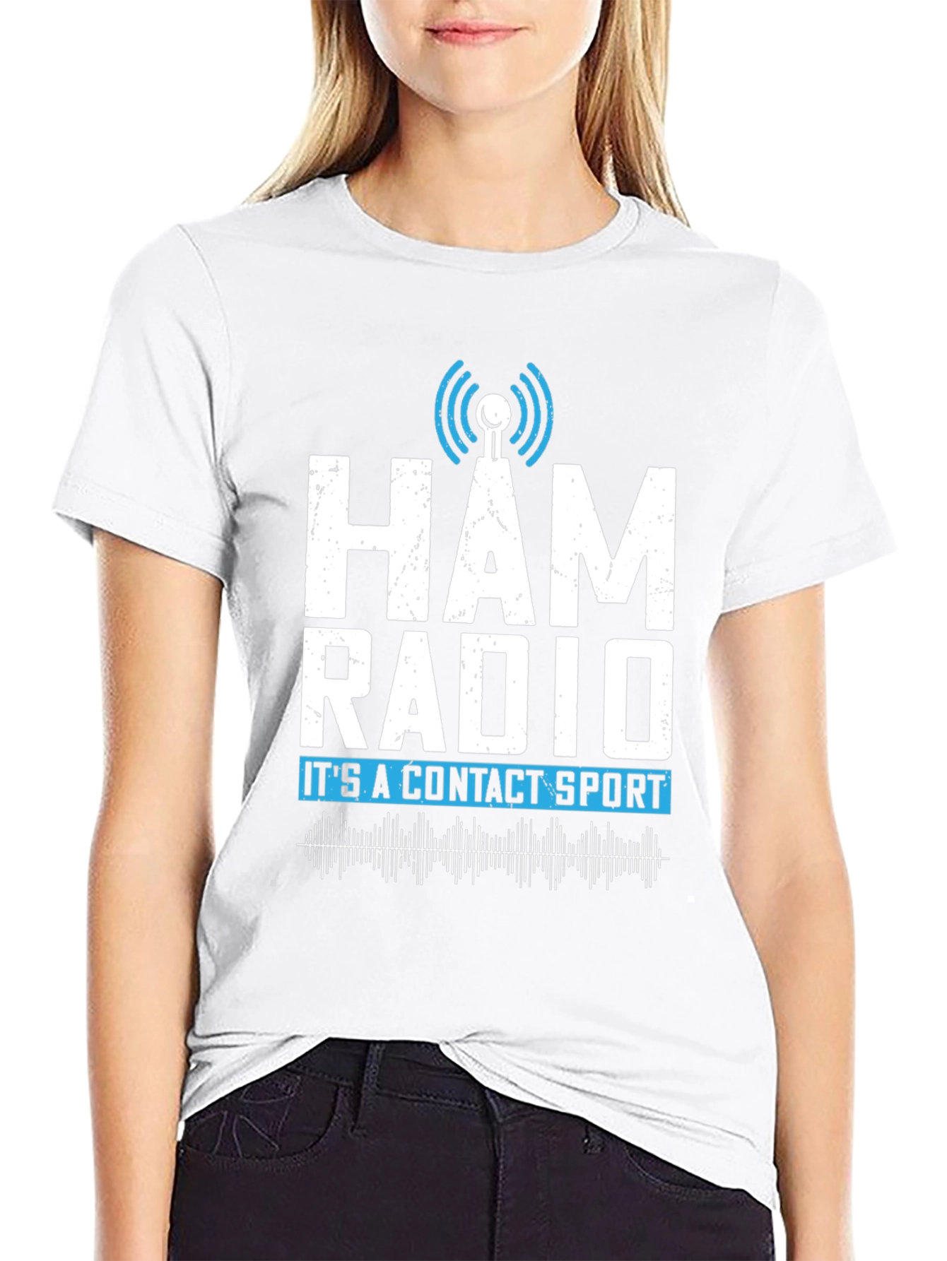 Ham Radio Operator Contact Sport T-Shirt