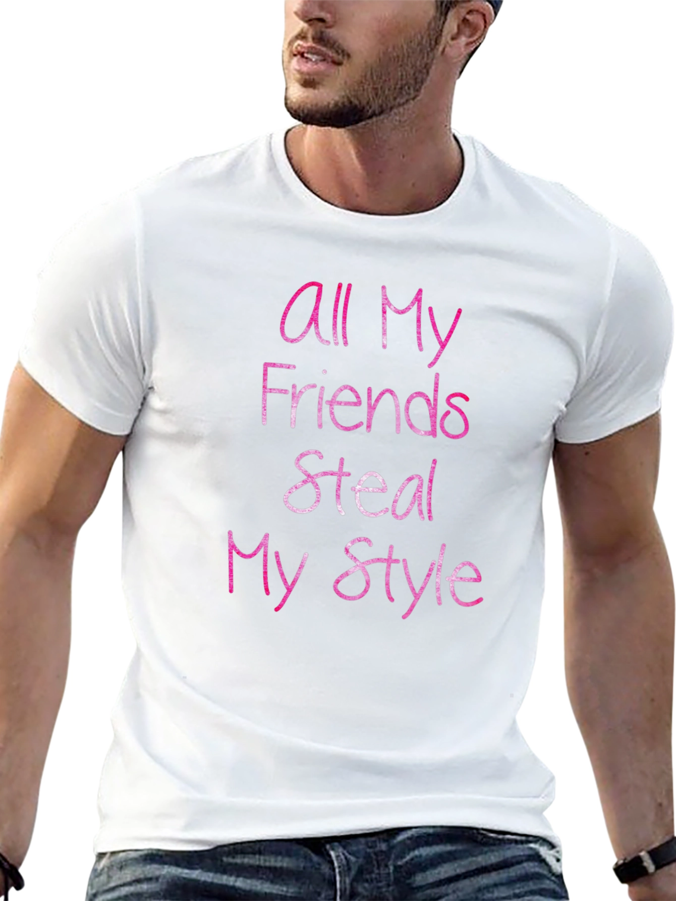 All My Friends Steal My Style Graphic Tee