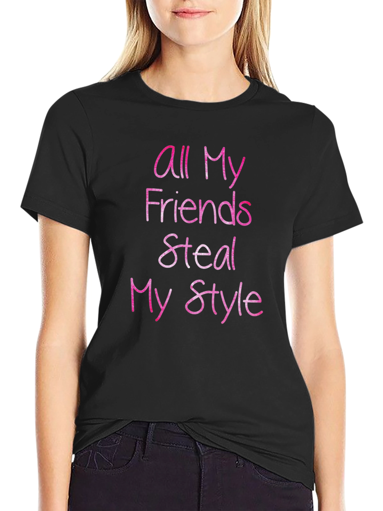 All My Friends Steal My Style Graphic Tee
