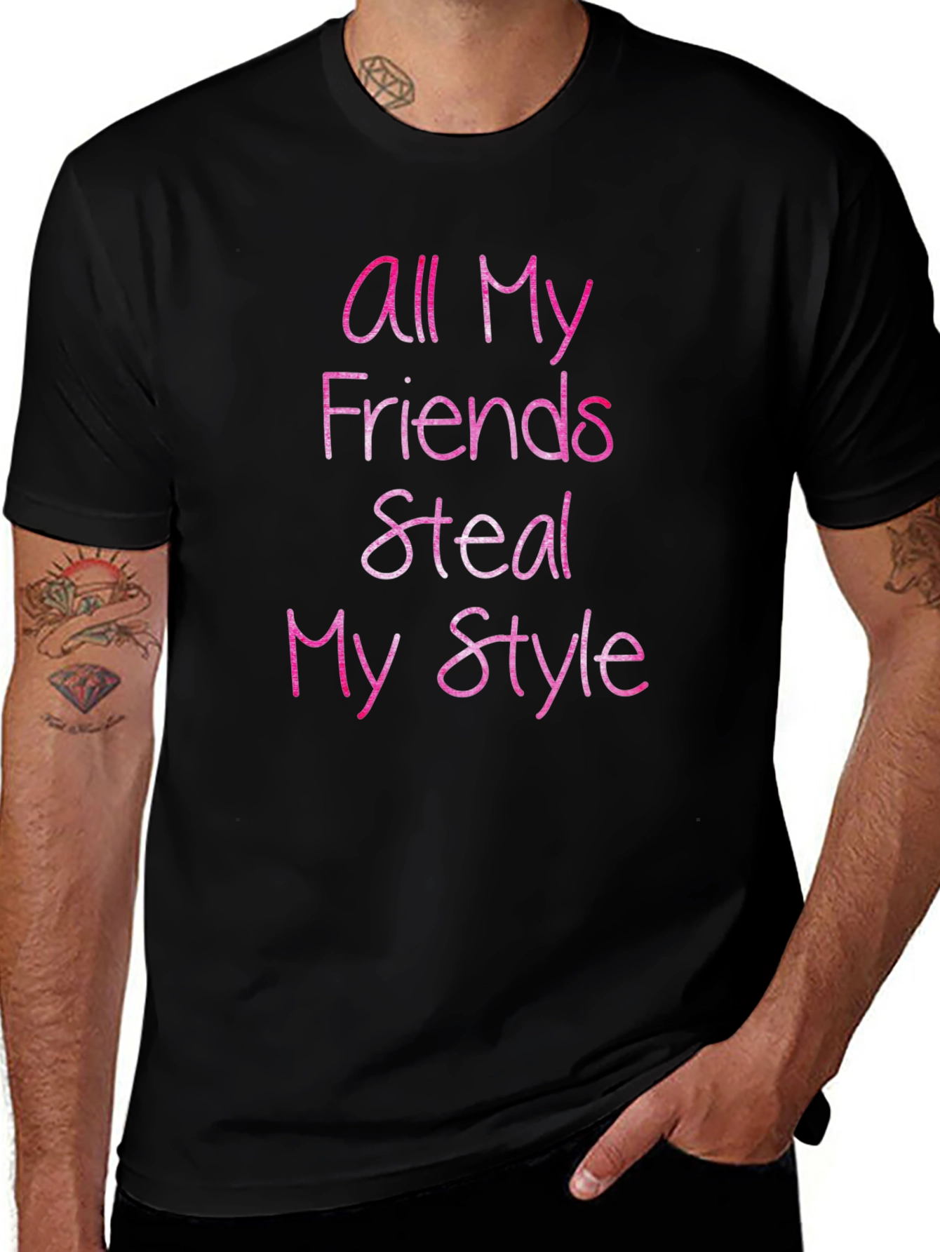 All My Friends Steal My Style Graphic Tee