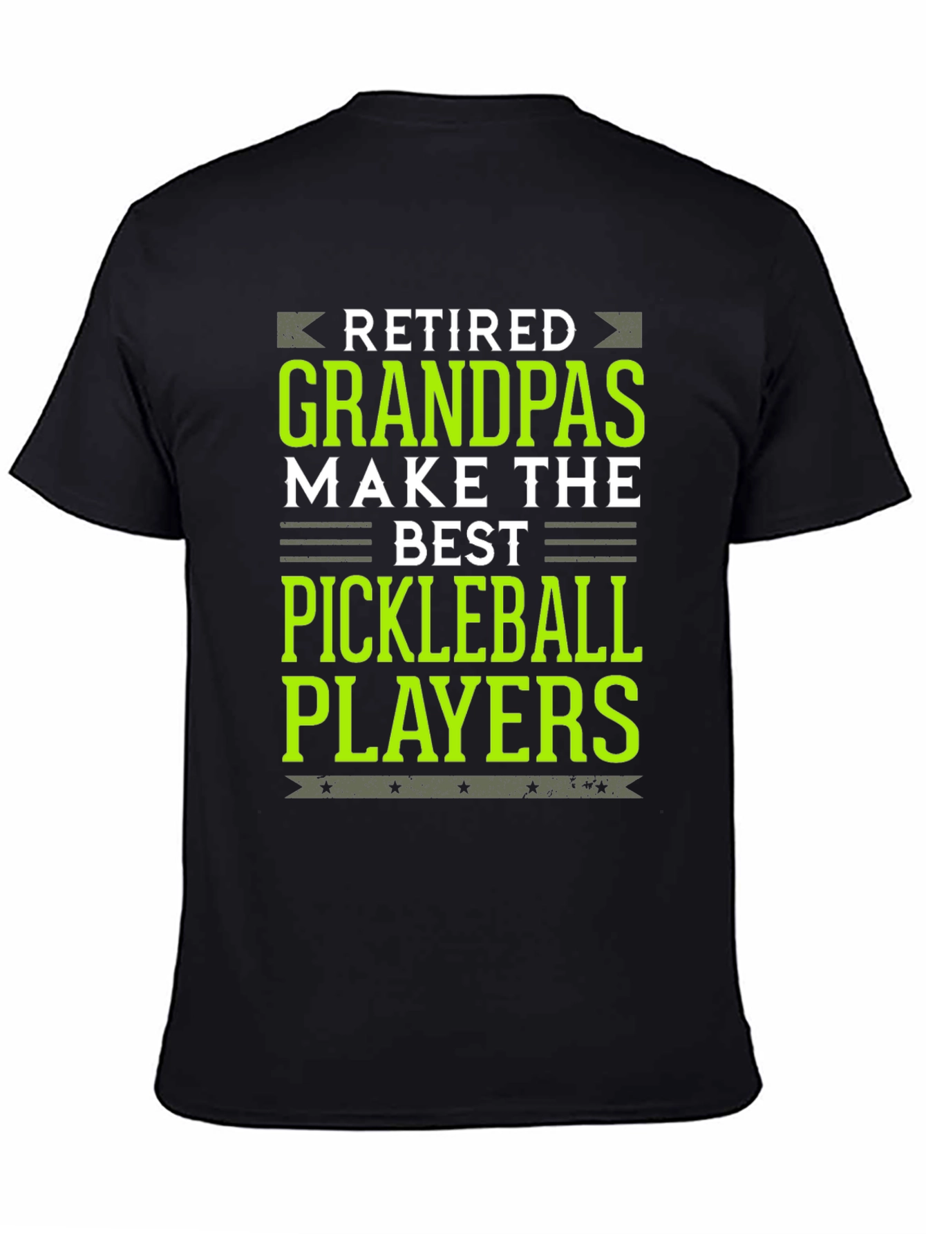 Retired Grandpas Pickleball Player Graphic Tee