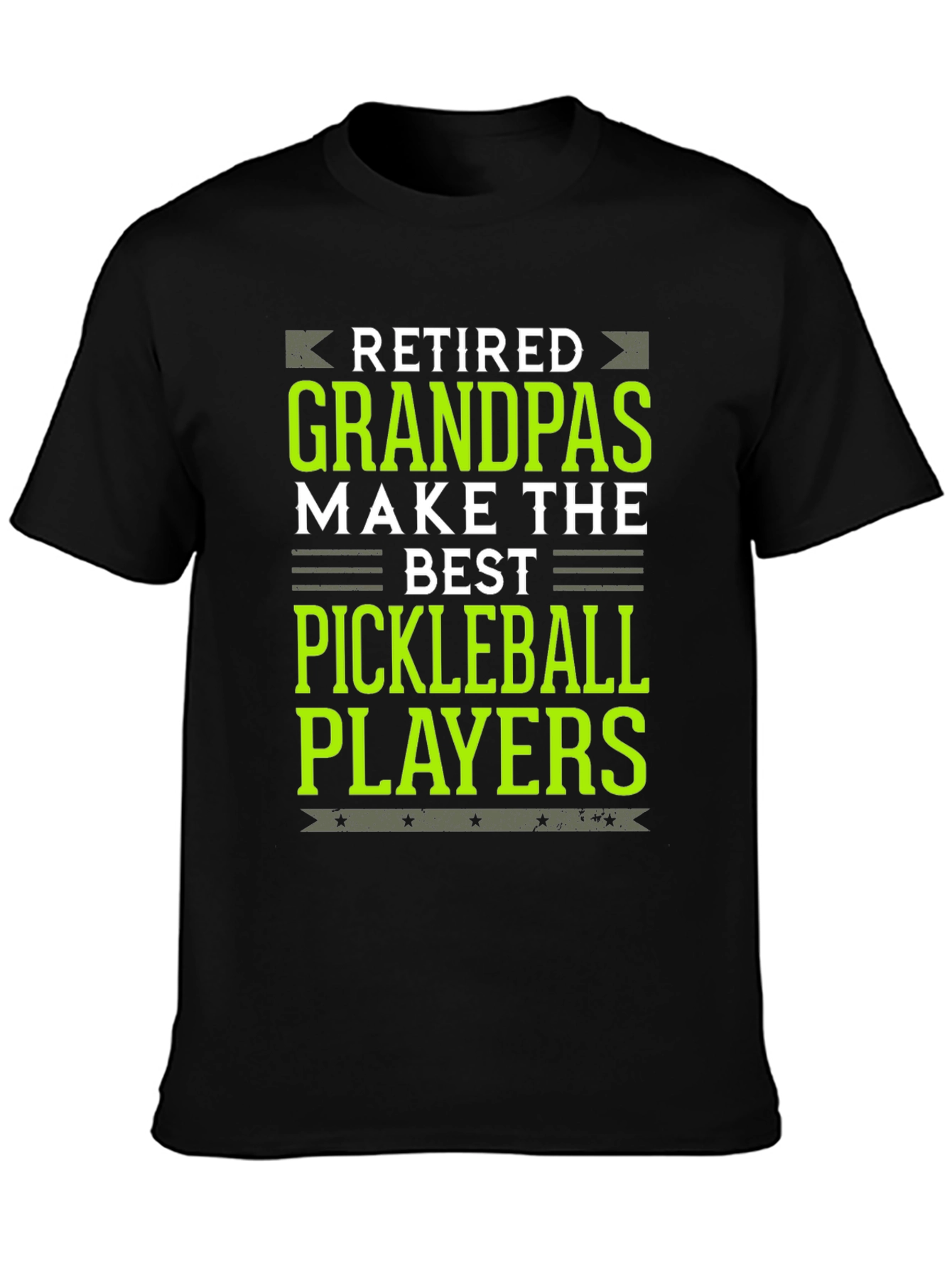 Retired Grandpas Pickleball Player Graphic Tee