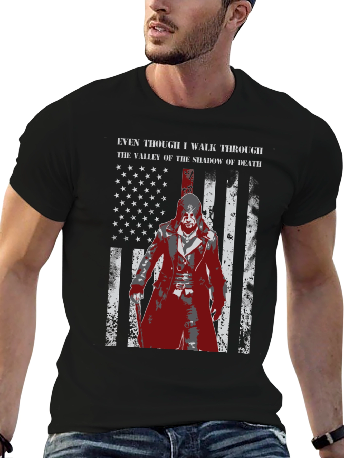 Valley of Death American Flag T-Shirt