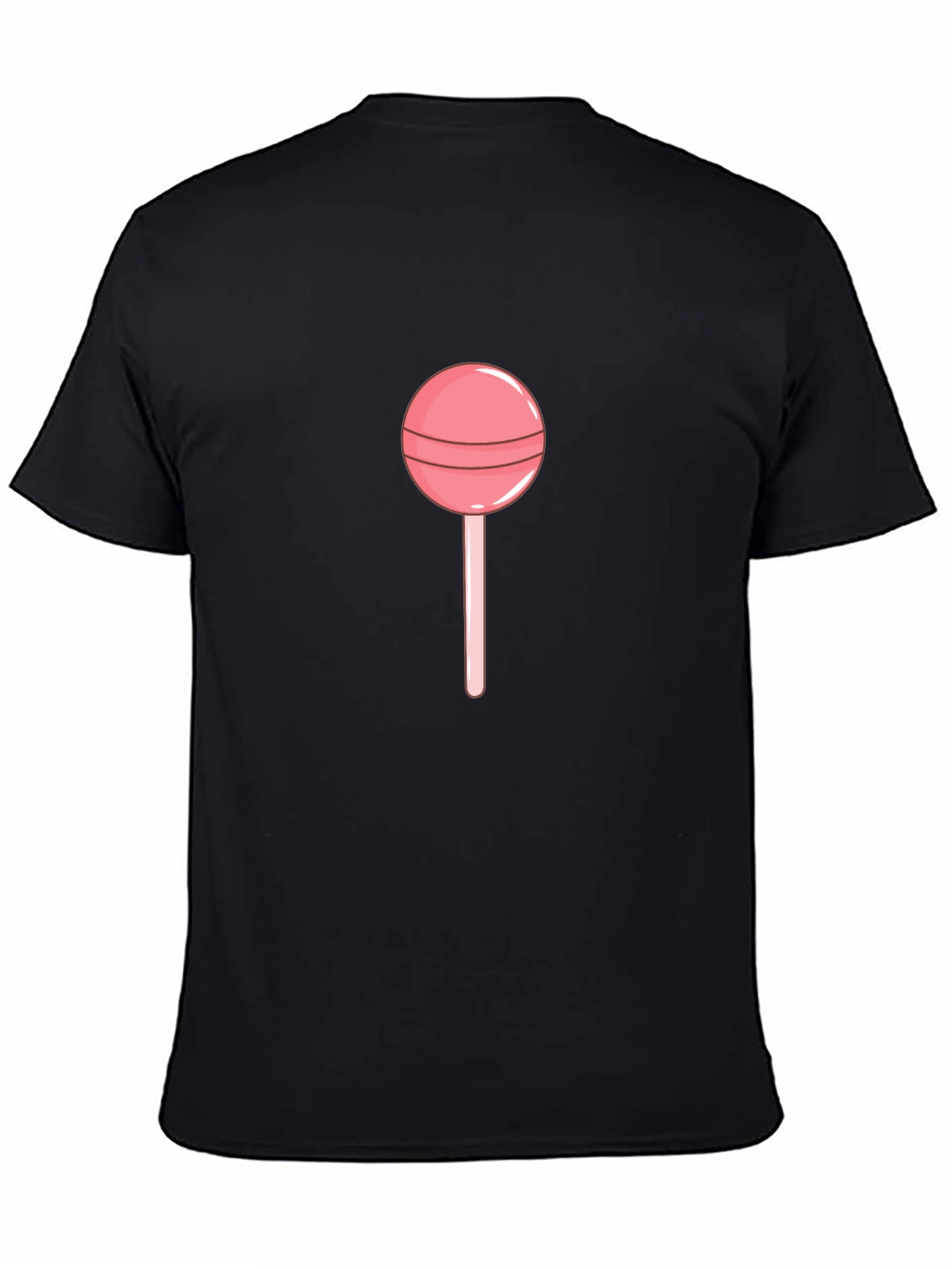 Lollipop Graphic Black T-Shirt