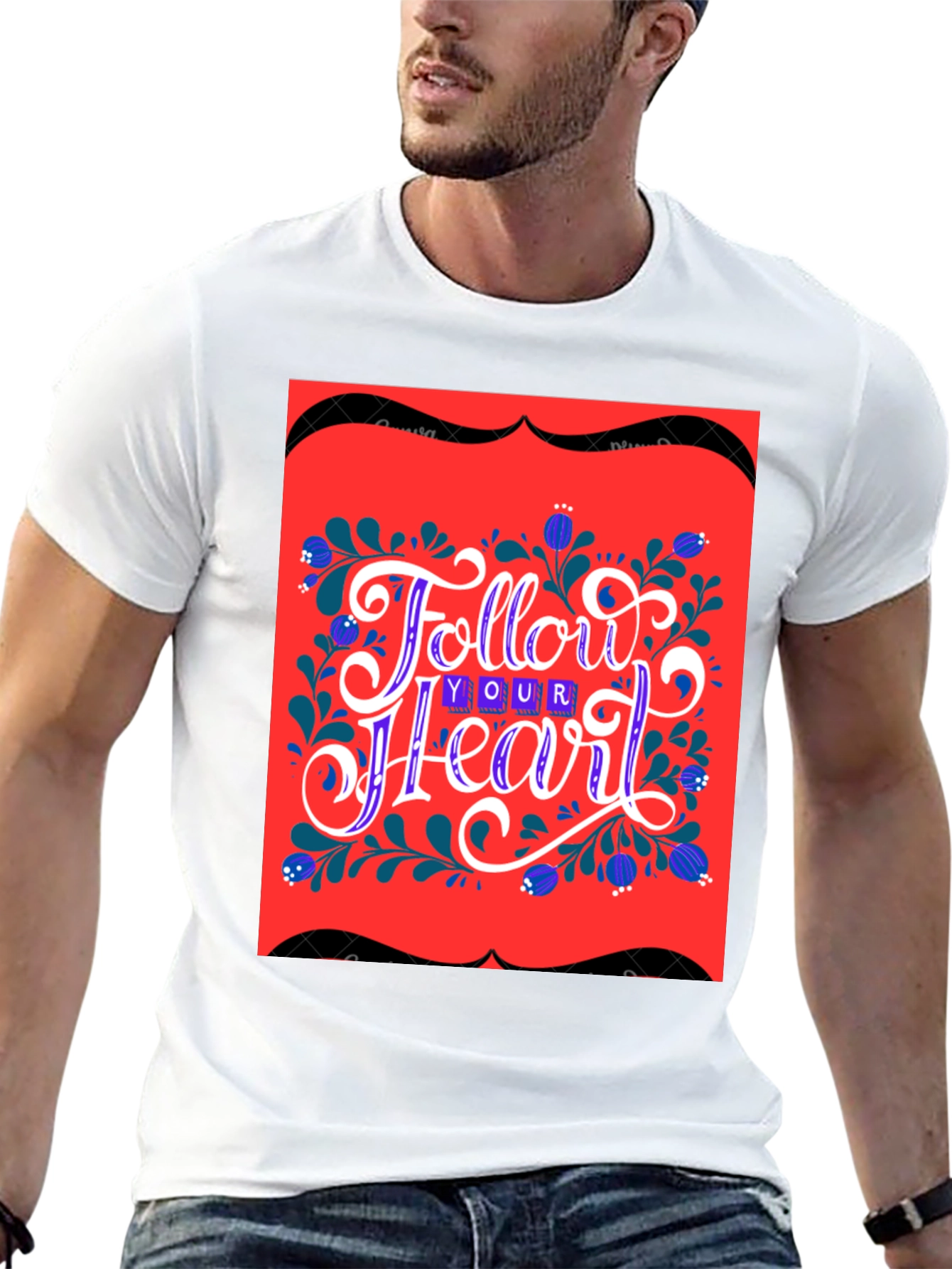 Follow Your Heart Graphic T-Shirt