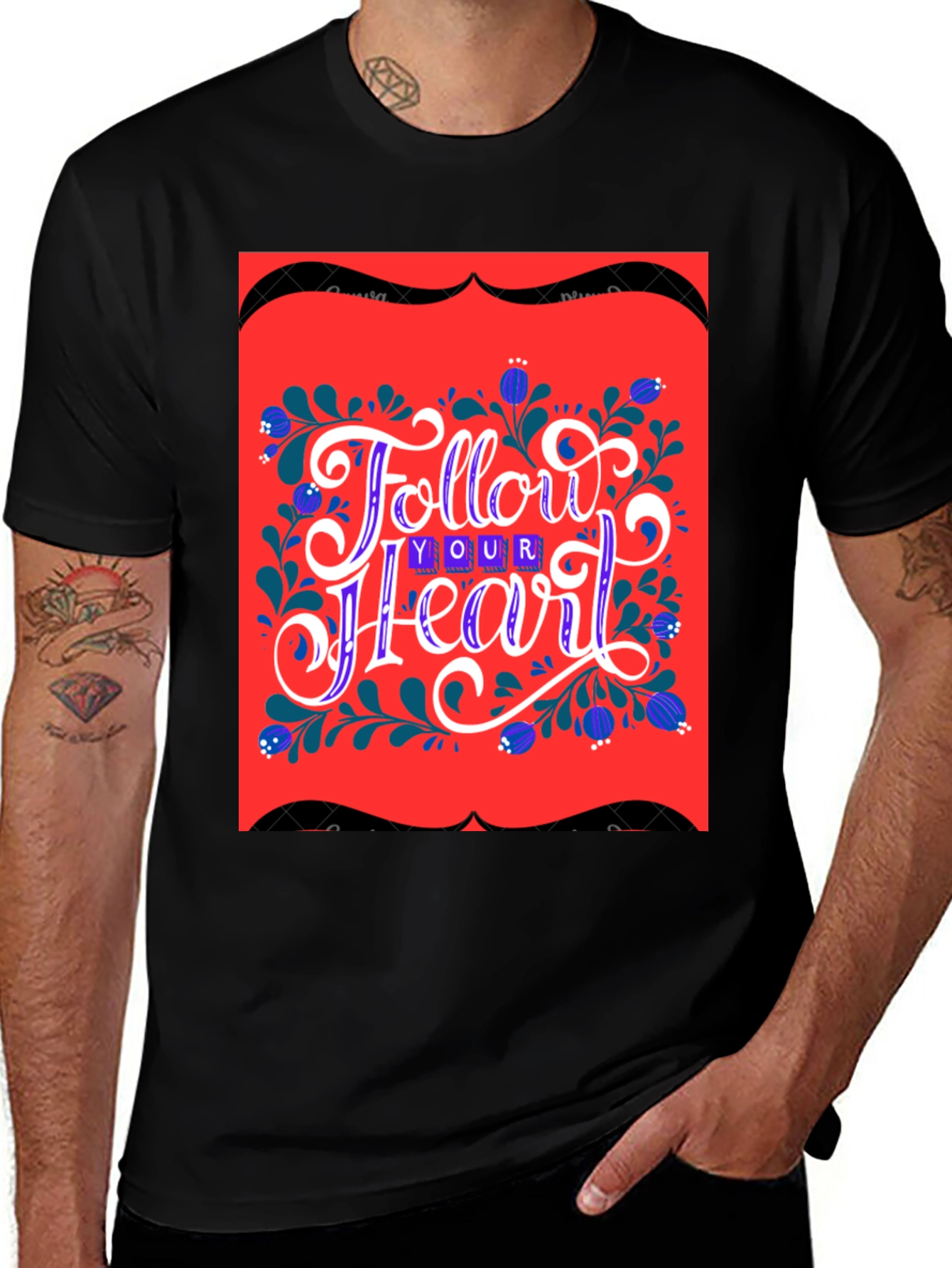 Follow Your Heart Graphic T-Shirt