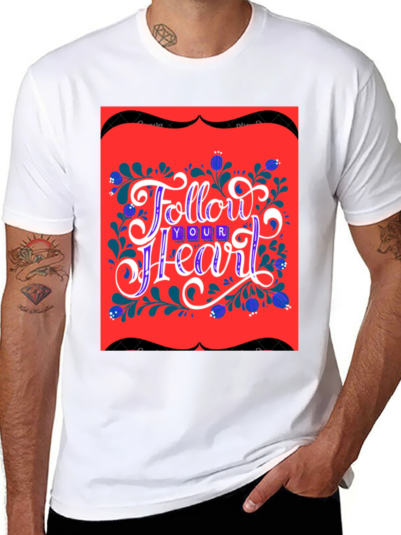 Follow Your Heart Graphic T-Shirt
