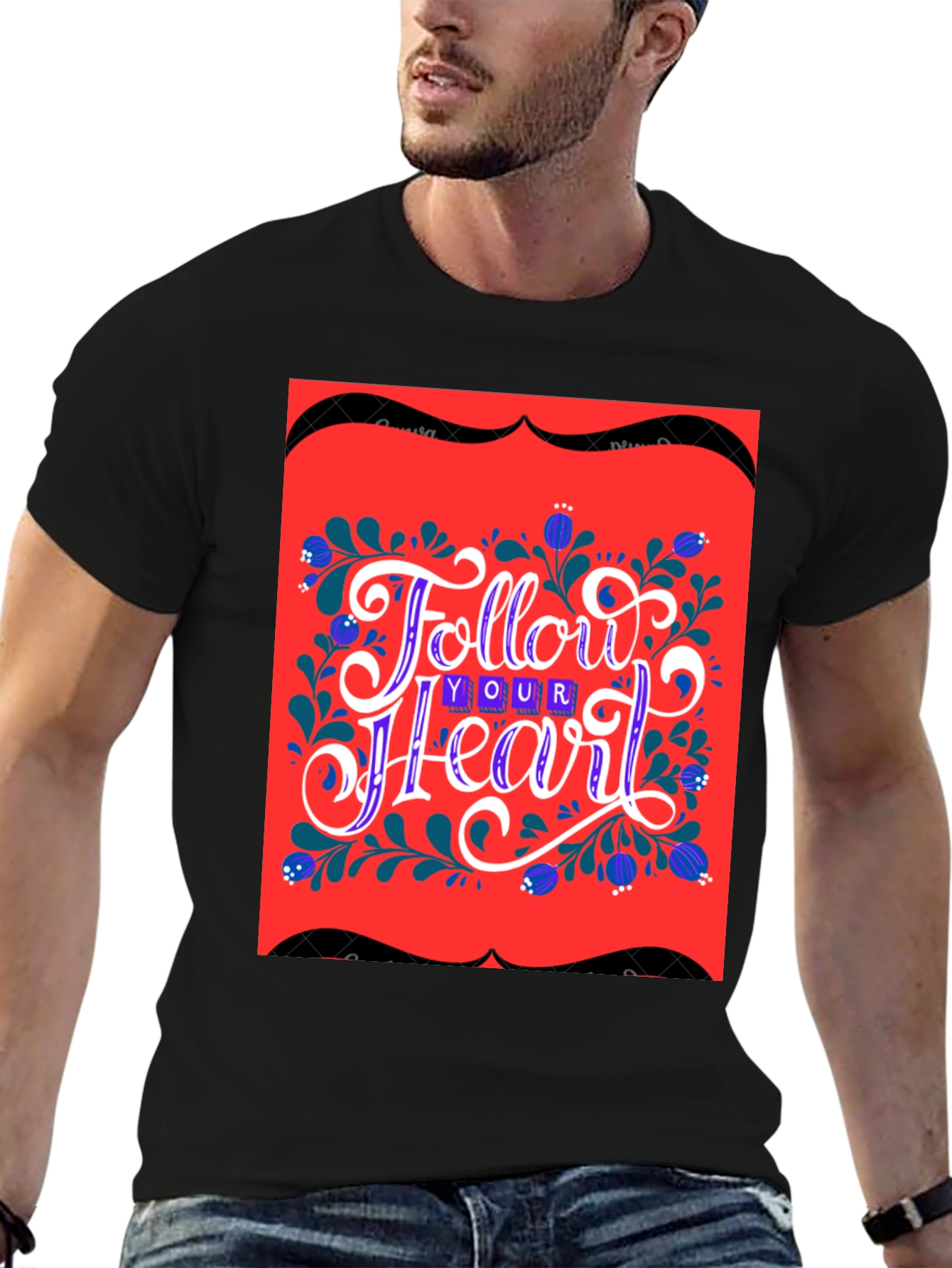 Follow Your Heart Graphic T-Shirt