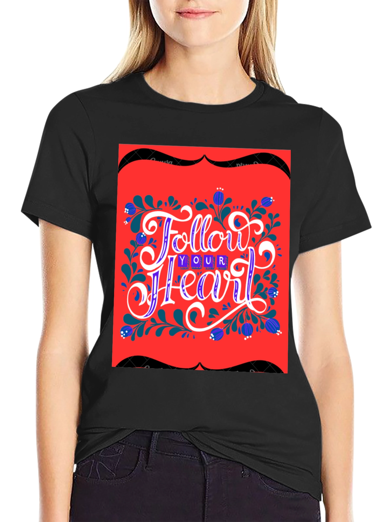 Follow Your Heart Graphic T-Shirt
