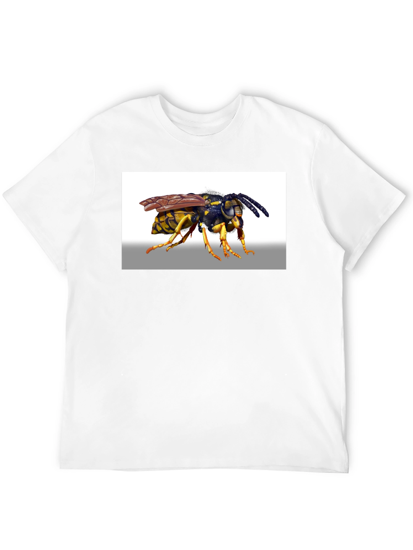 Wasp Graphic T-Shirt - Black Cotton Tee