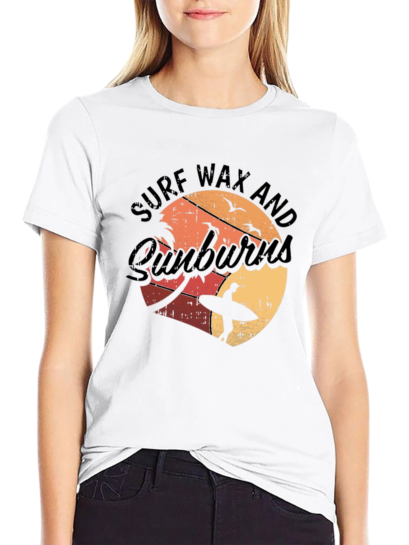 Surf Wax and Sunburns T-Shirt - Beach Vibes
