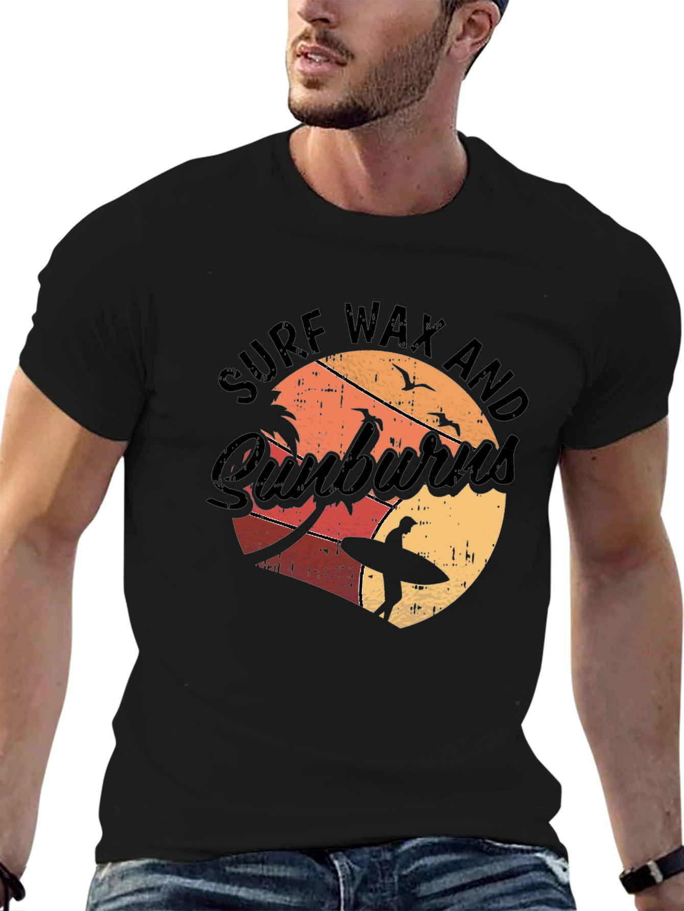 Surf Wax and Sunburns T-Shirt - Beach Vibes