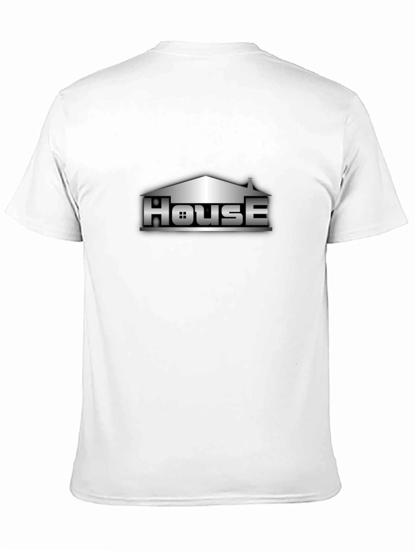 House Graphic Tee - Urban Style Black T-Shirt