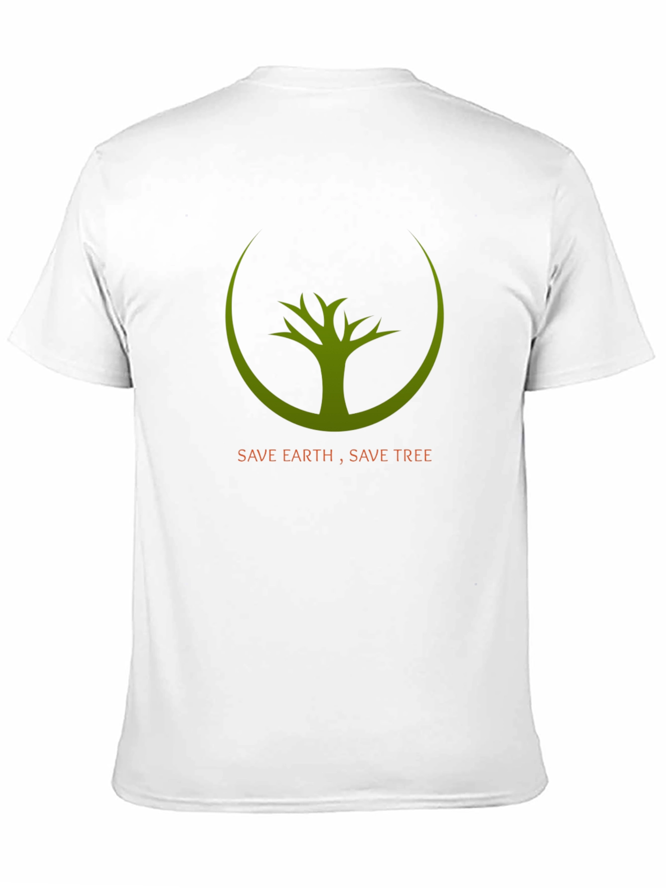 Eco-Friendly Save Earth Save Tree Graphic Tee