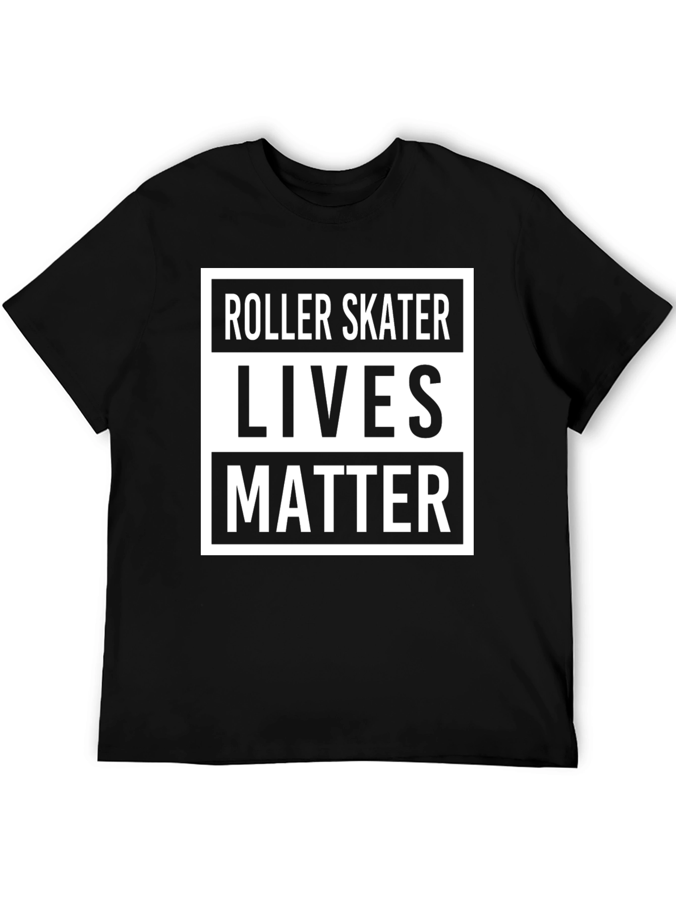 Roller Skater Lives Matter Graphic T-Shirt